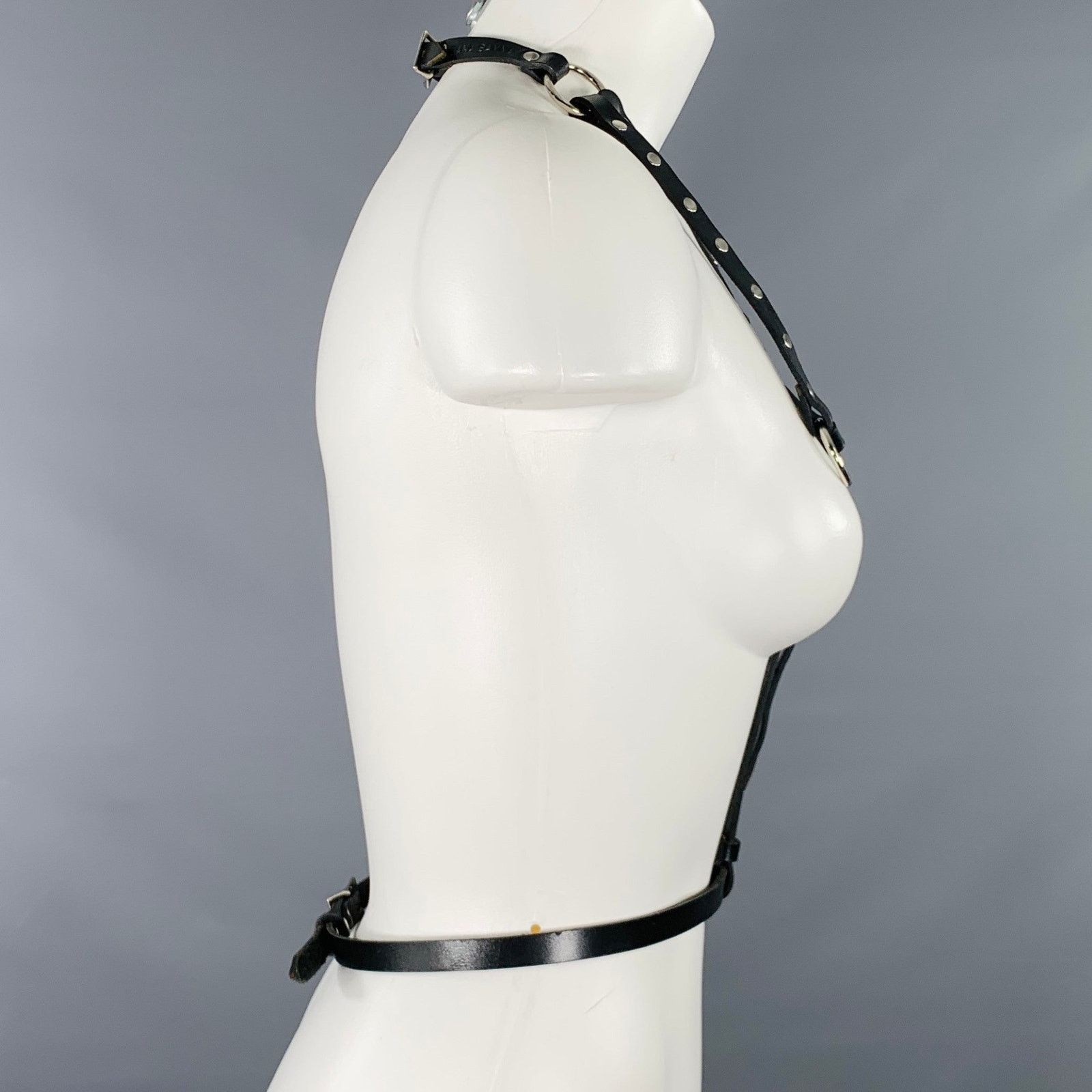 Other ZANA BAYNE Size XS Black Studded Leather Harness Size ONE SIZE - 2 Thumbnail