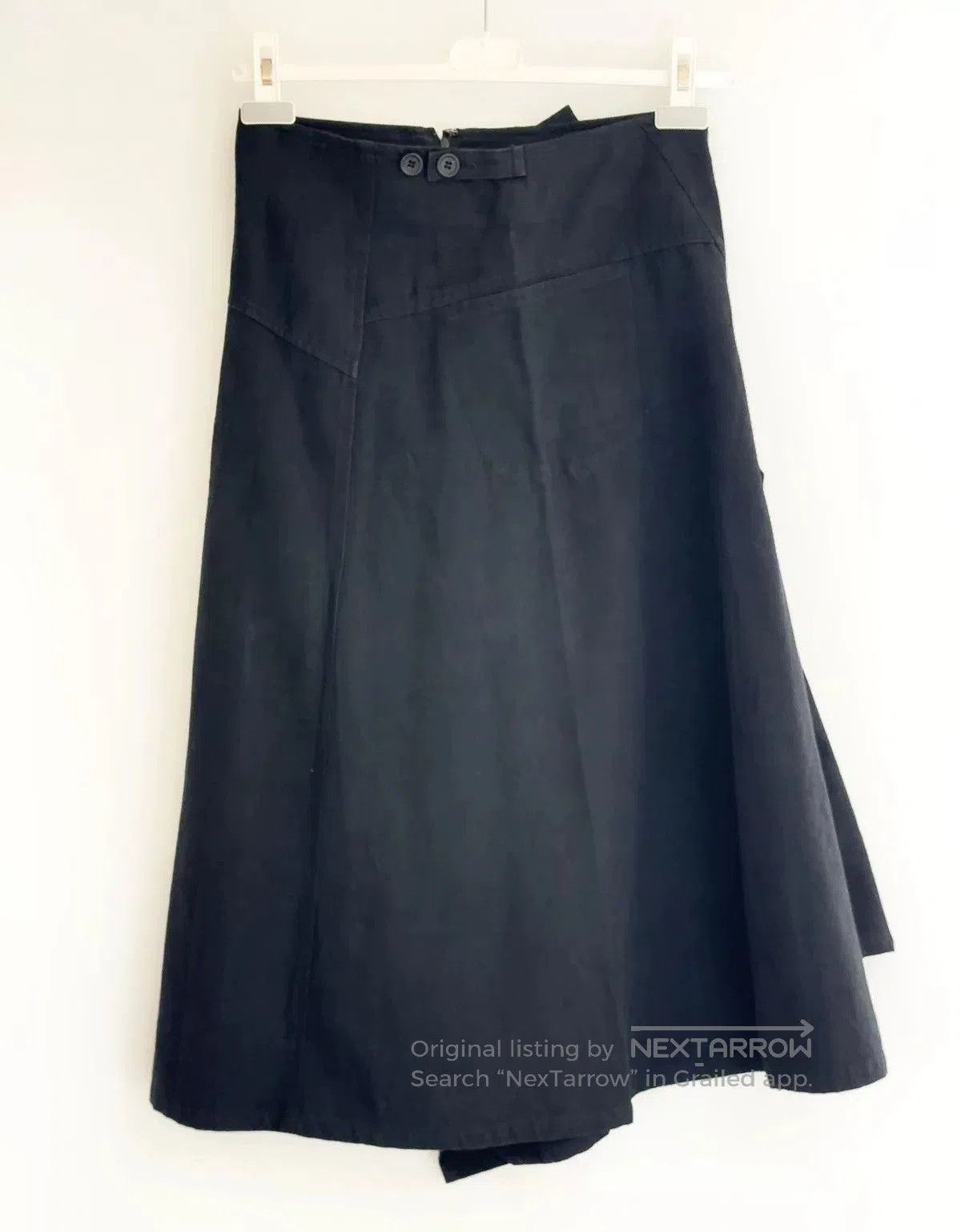 Y's Yohji Yamamoto Patch Pocket Skirt. Size 26" / US 2 / IT 38 - 5 Thumbnail