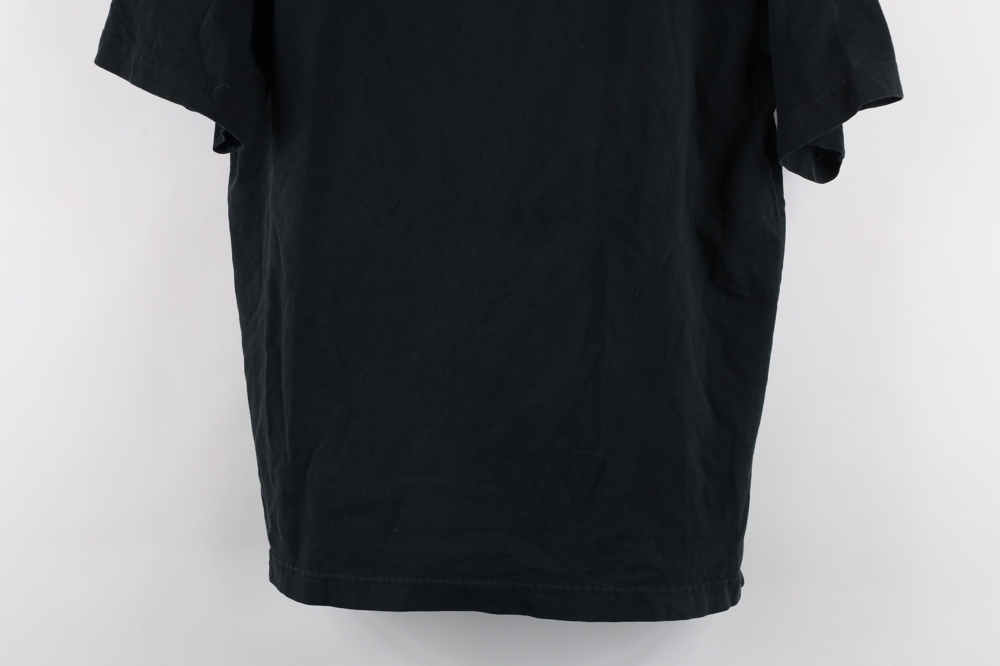 Vintage Vintage 90s Streetwear Short Sleeve T-Shirt Black Cotton Size L / US 10 / IT 46 - 3 Thumbnail