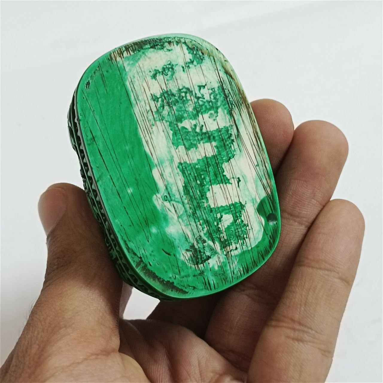 Handmade Handmade Egyptian scarab box with pharaonic carvings Size ONE SIZE - 6 Thumbnail