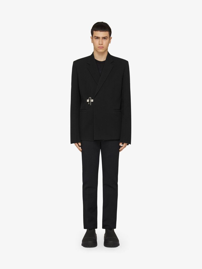 Givenchy o1n1vont0326 U-Lock Jacket in Black Size US S / EU 44-46 / 1 - 2 Thumbnail