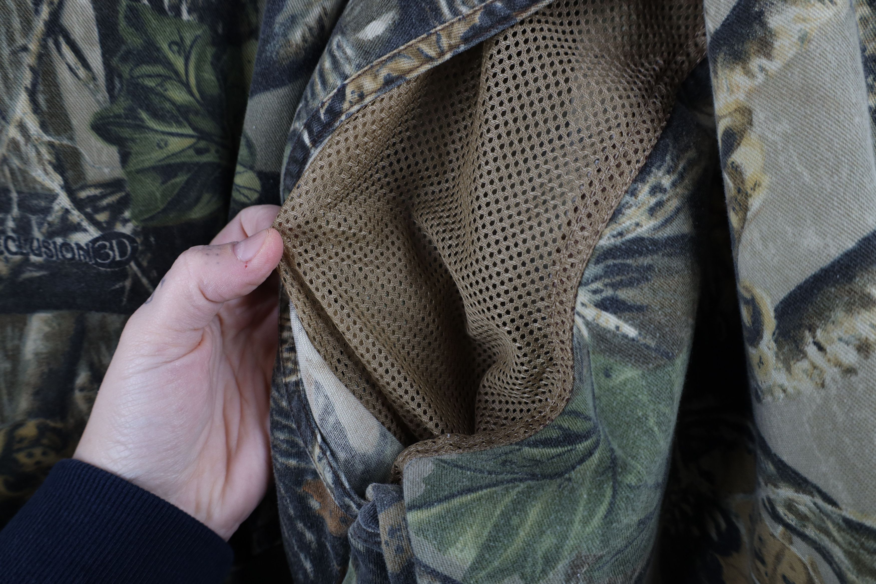 Cabelas × Vintage Vintage Cabelas Seclusion Camouflage Shooting Button Shirt Size US XXL / EU 58 / 5 - 10 Thumbnail