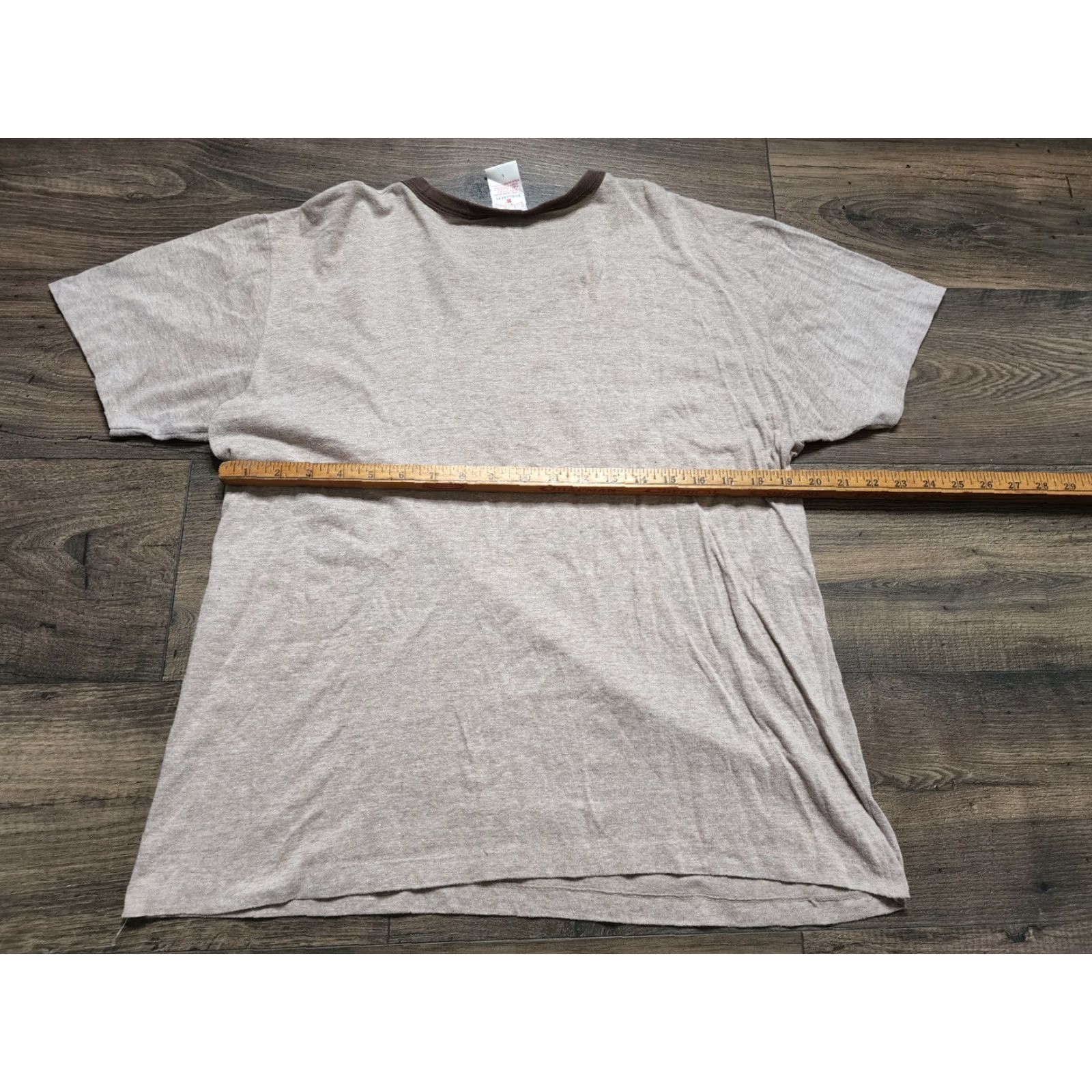 Lucky Brand VINTAGE Lucky Brand T Shirt Mens L Brown Yin Yang Y2K 90s Graphic Print Short Sleeve Crew Neck 2000s Adult Large Mens Size US L / EU 52-54 / 3 - 2 Thumbnail