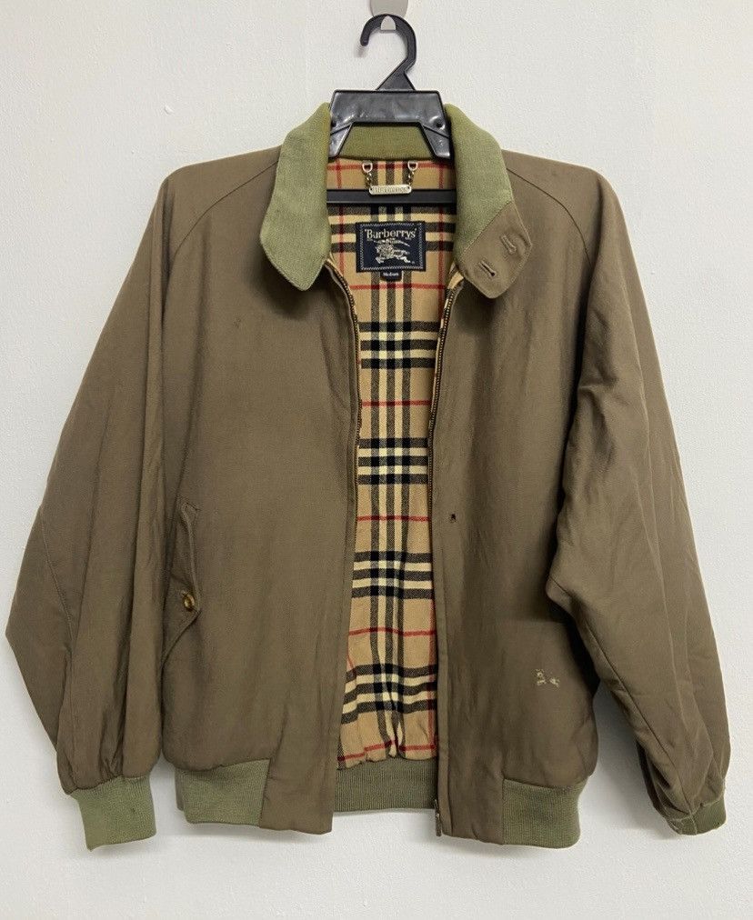 Burberry Burberrys Wool Zip Jacket Size M Size US M / EU 48-50 / 2 - 5 Thumbnail