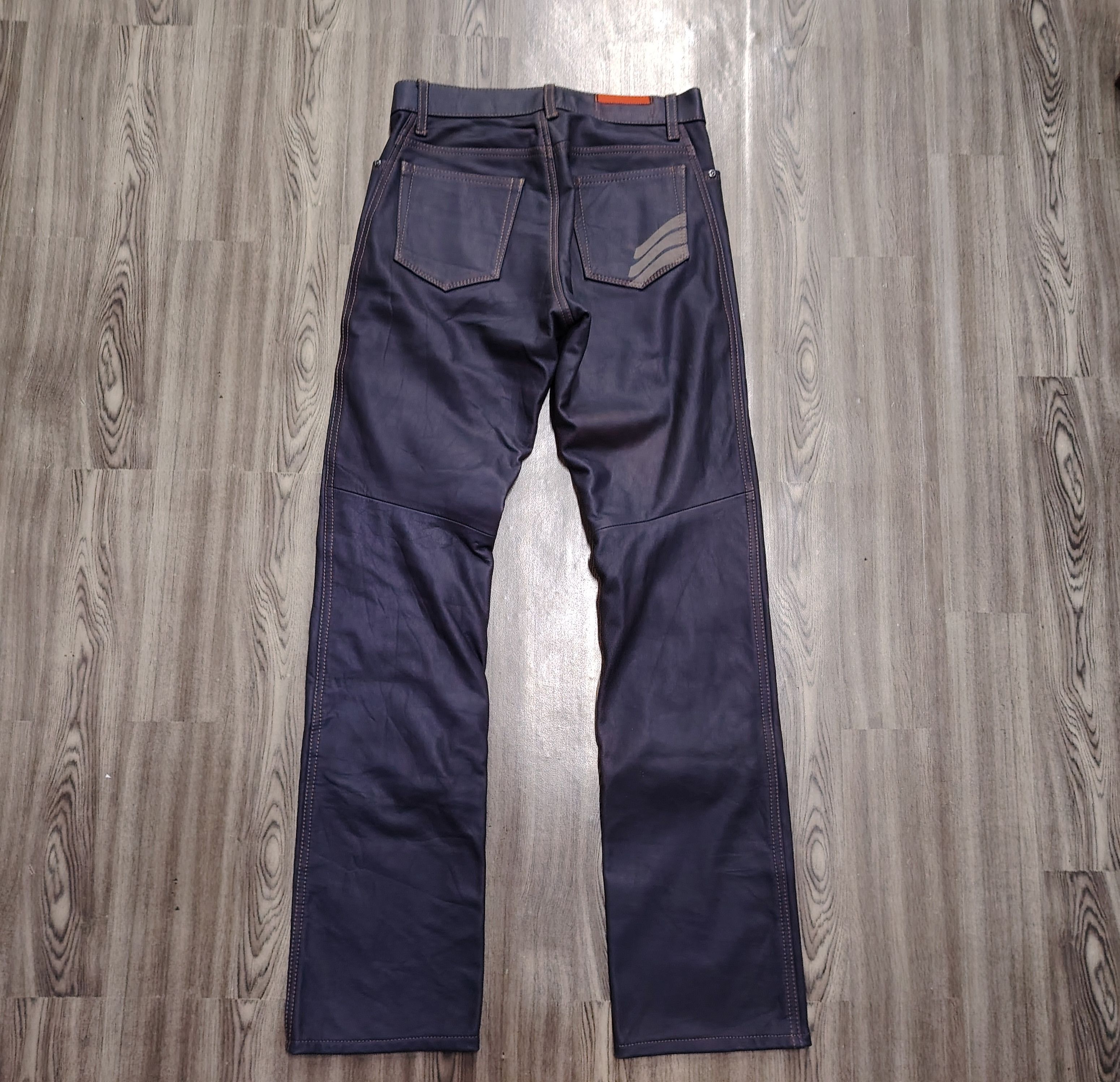 Japanese Brand Hyod leather pants Size US 29 - 2 Thumbnail