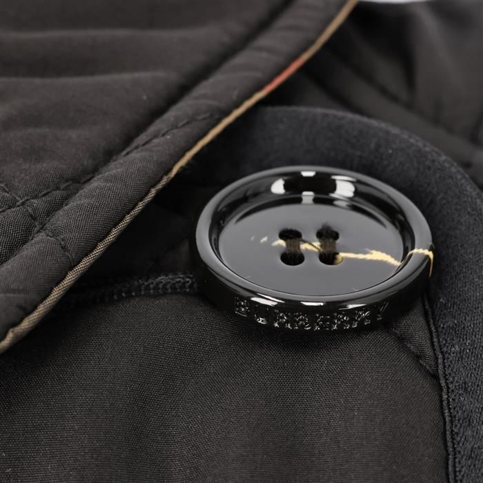 Burberry o1w1db10426 Quilted Long Jacket in Black Size XS / US 0-2 / IT 36-38 - 7 Thumbnail