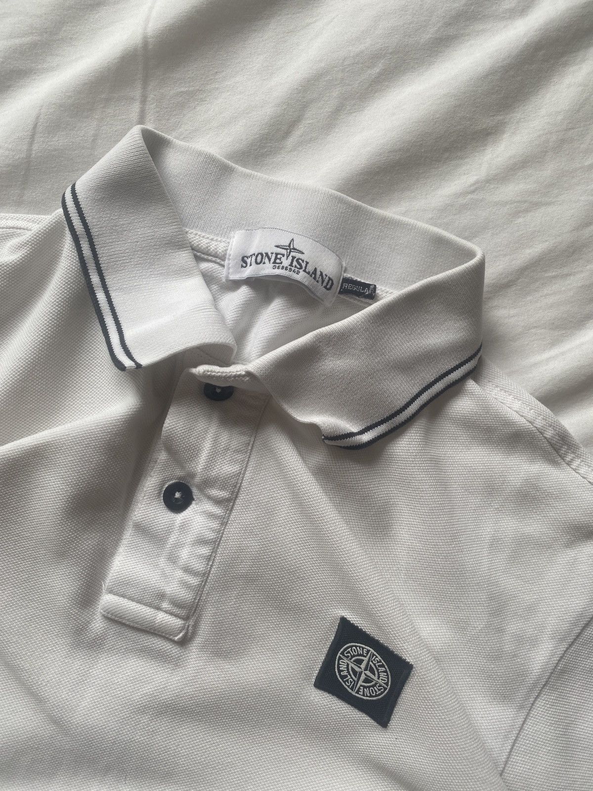 Stone Island Stone island vintage polo tee Size US S / EU 44-46 / 1 - 7 Thumbnail