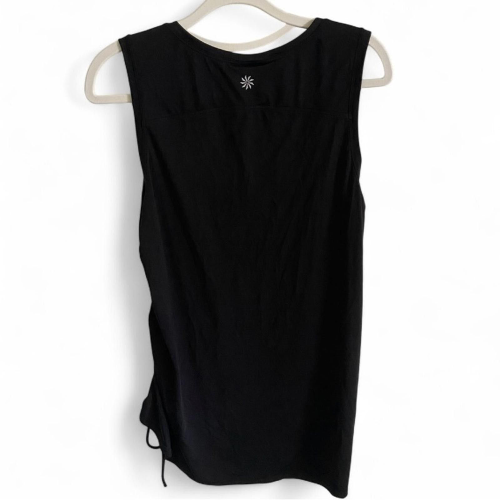 Designer Athleta Bold Black Workout Yoga Tank Top Womens Size Large Size L / US 10 / IT 46 - 5 Thumbnail