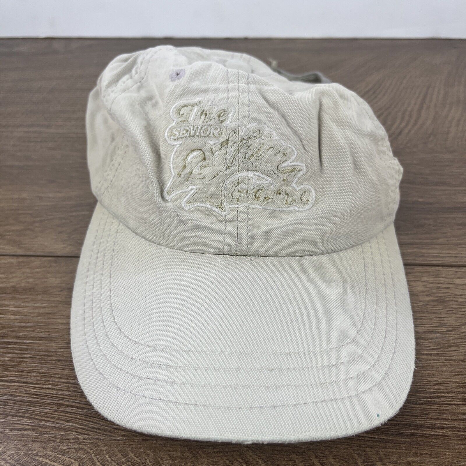 Other The Senior Game Hat Tan Brown Hat Adjustable Adult Size Hat Size ONE SIZE - 2 Thumbnail