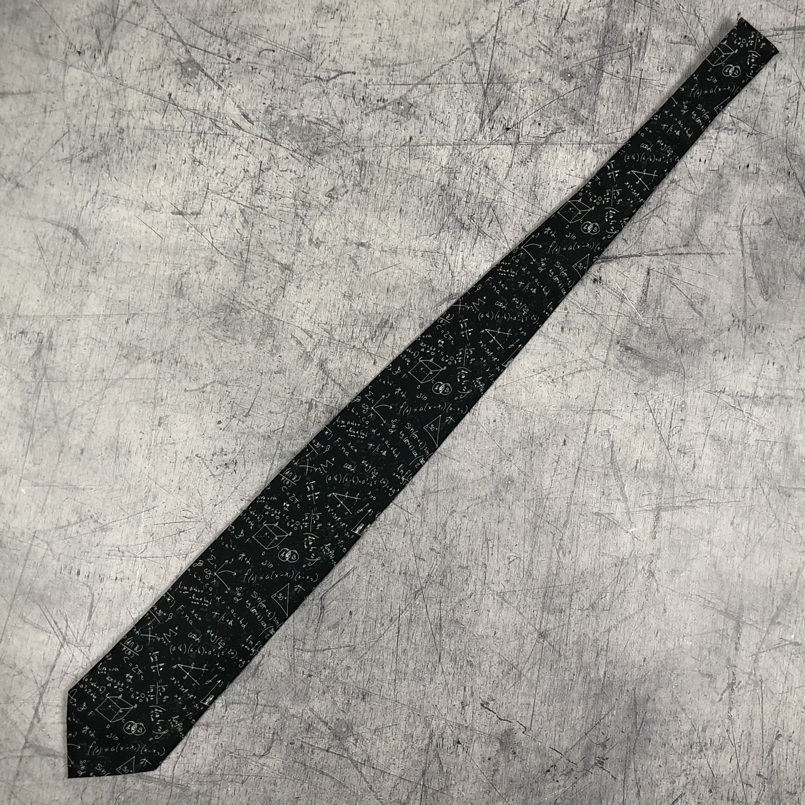 Arts & Science Wild Mathematics Sinus Cosinus Geometry Tangents Tie Size ONE SIZE - 5 Thumbnail