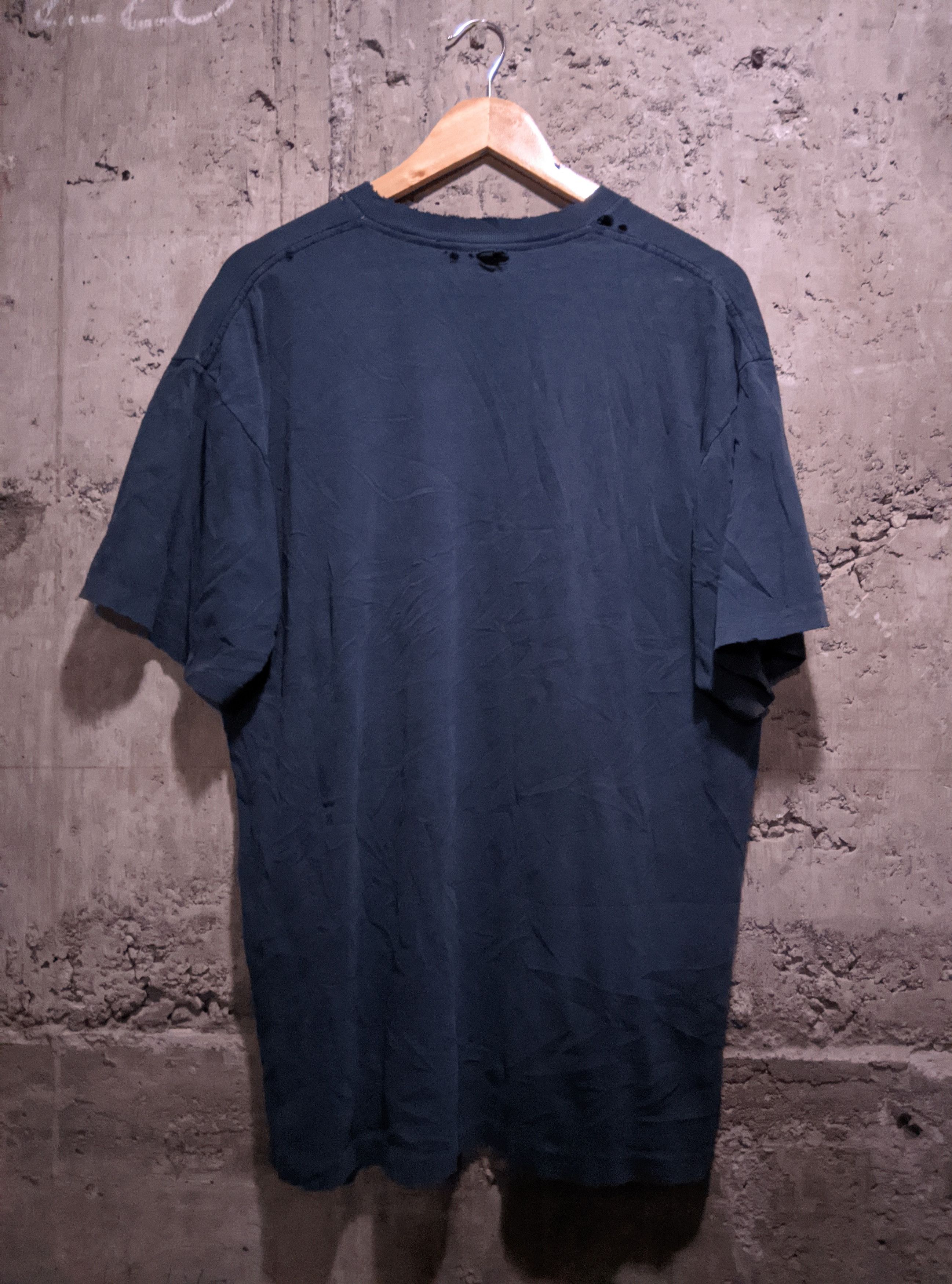 Vintage Vintage 90s thrashed stussy distressed t shirt Size US XL / EU 56 / 4 - 6 Thumbnail