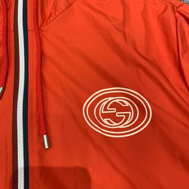 Gucci Gucci Red chest logo windbreaker jacket 2504-Nextarrow Size US M / EU 48-50 / 2 - 6 Thumbnail