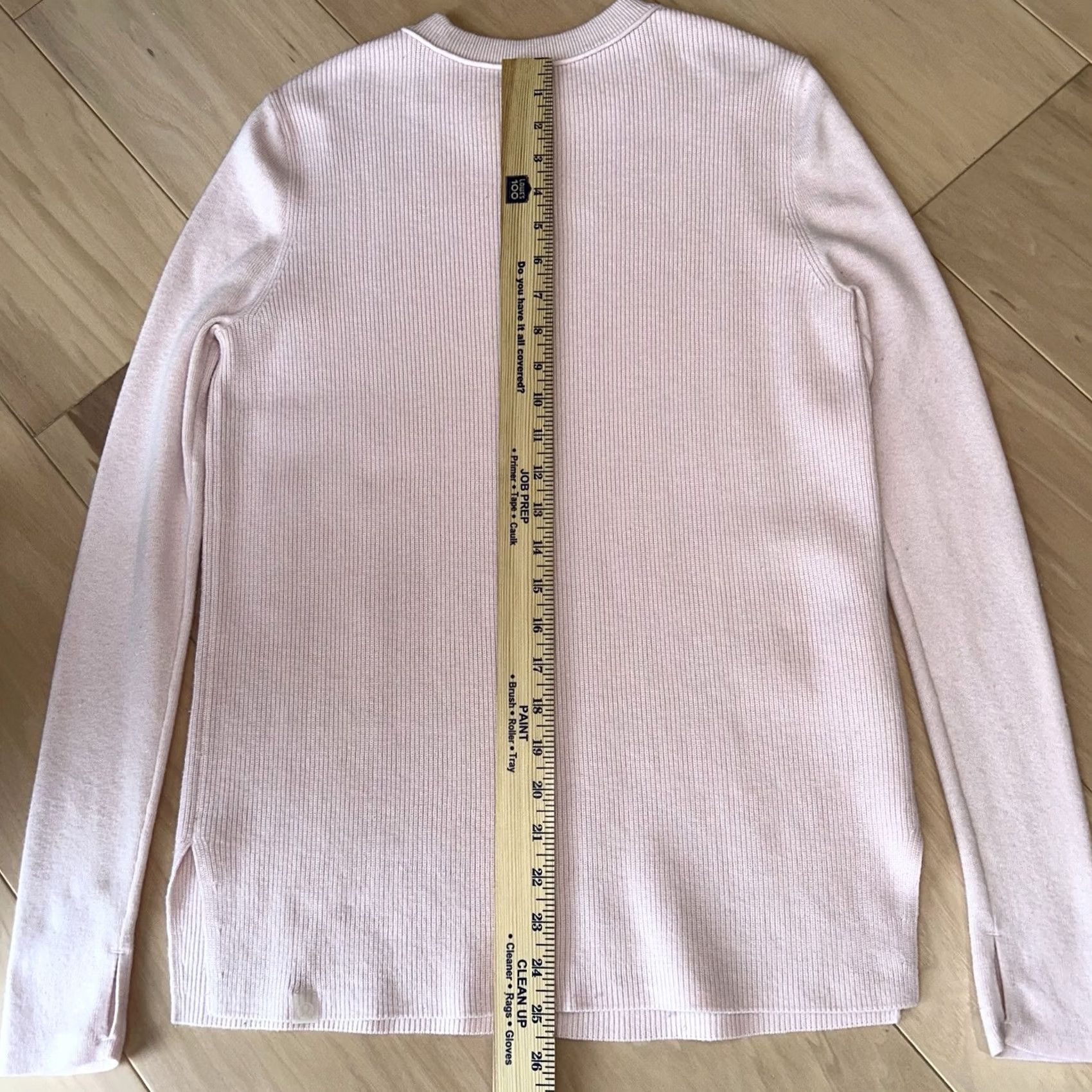 Lululemon Lululemon Sweater Pink Long Sleeve Women’s XS Crew Neck Knit Pullover Casual Athleisure Lightweight Machine Washable Logo Block Size XS / US 0-2 / IT 36-38 - 7 Thumbnail