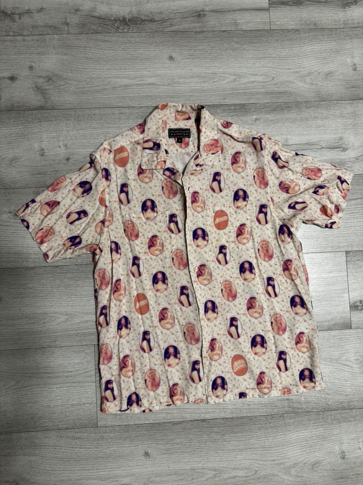 Supreme Hysteric Glamour x Supreme Blurred Girls Rayon | Grailed