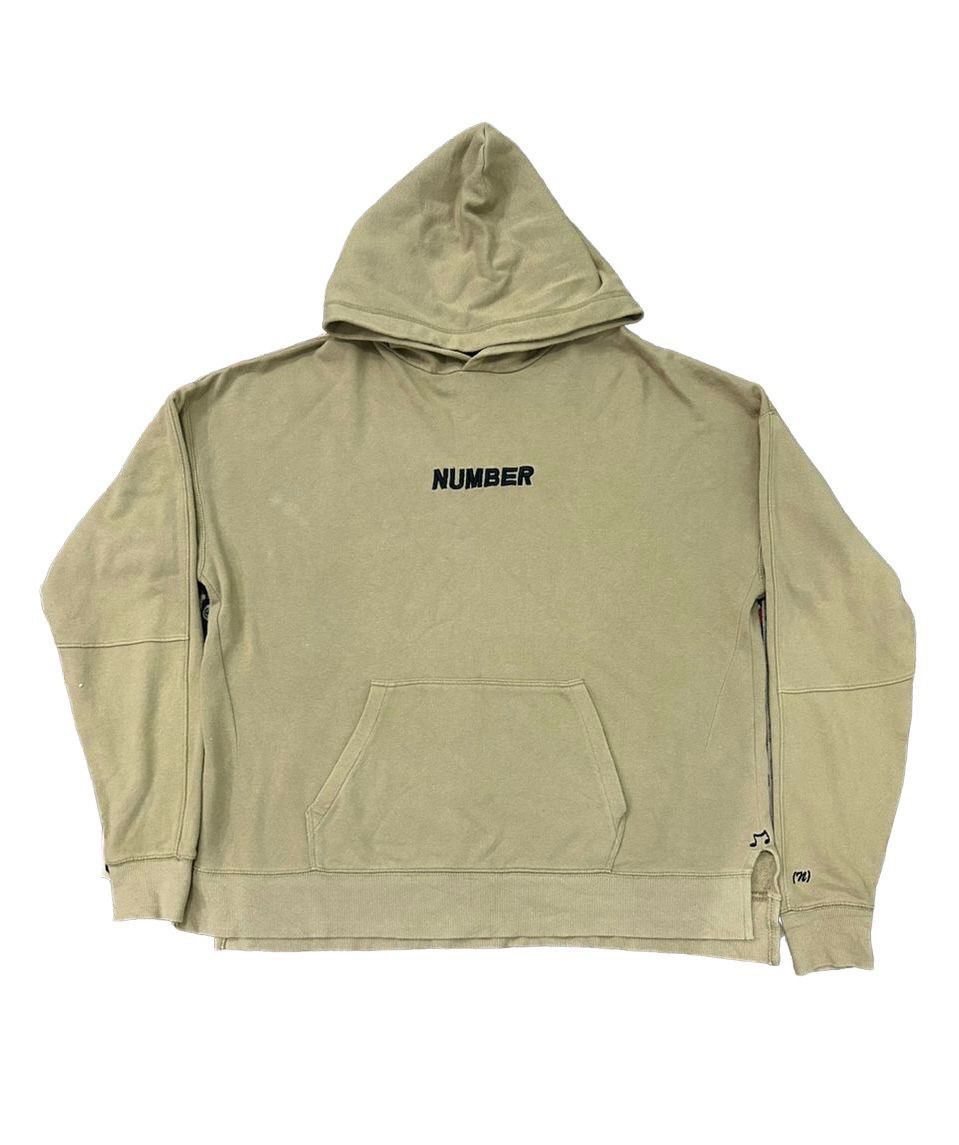 Number (N)ine Spell out Back Hit Hoodie
