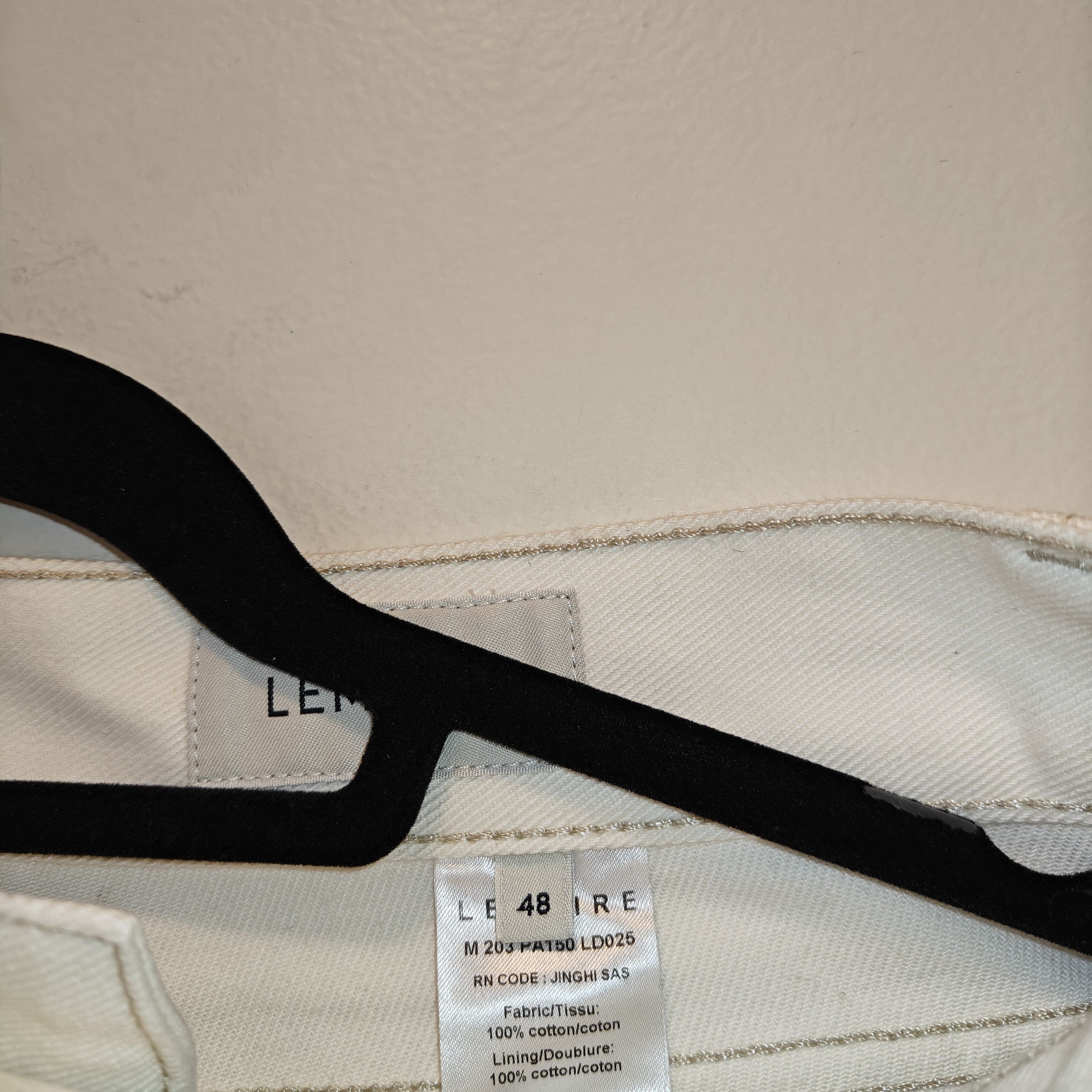 Lemaire Lemaire flared white denim trousers size 48 eu $600 Size US 32 / EU 48 - 5 Thumbnail