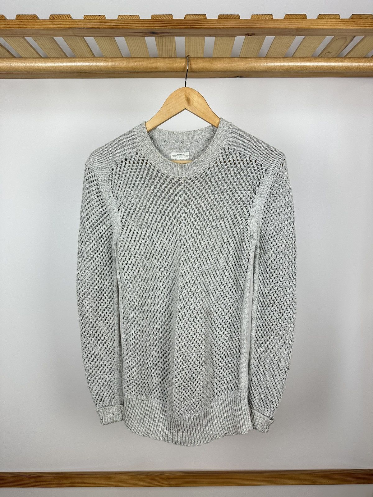 Allsaints Allsaints Sweater Knit Gray Size S Size US S / EU 44-46 / 1 - 1 Thumbnail
