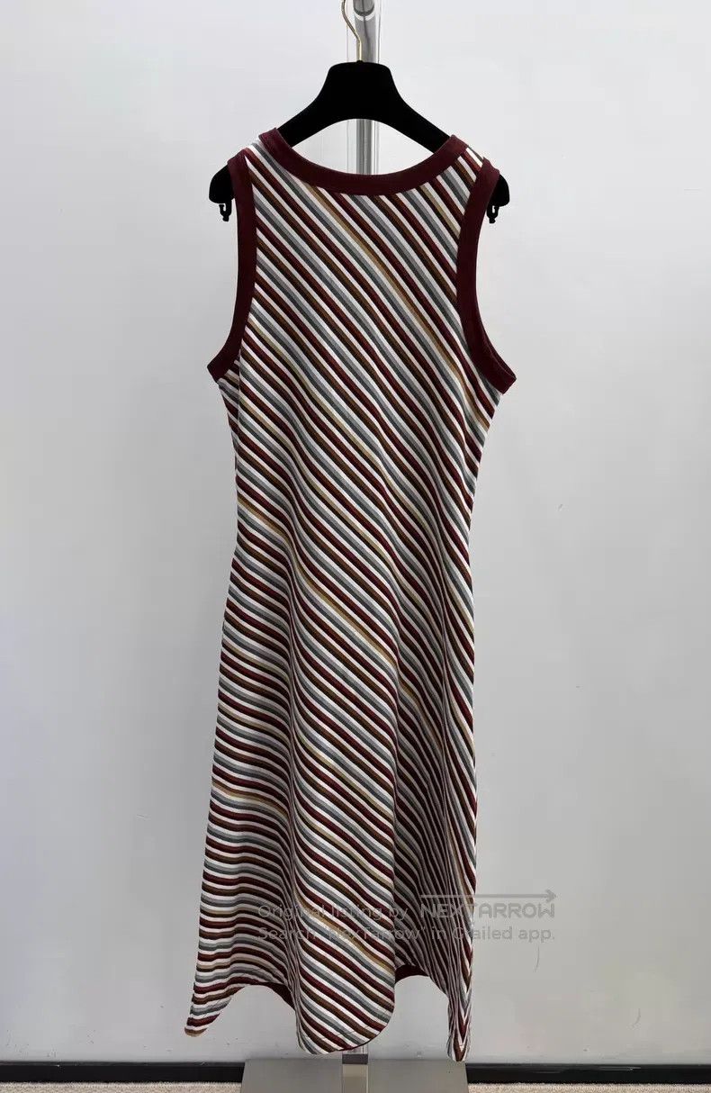 Chanel Chanel Beach Series Striped Dress Size XXS / US 00 / IT 34 - 2 Thumbnail