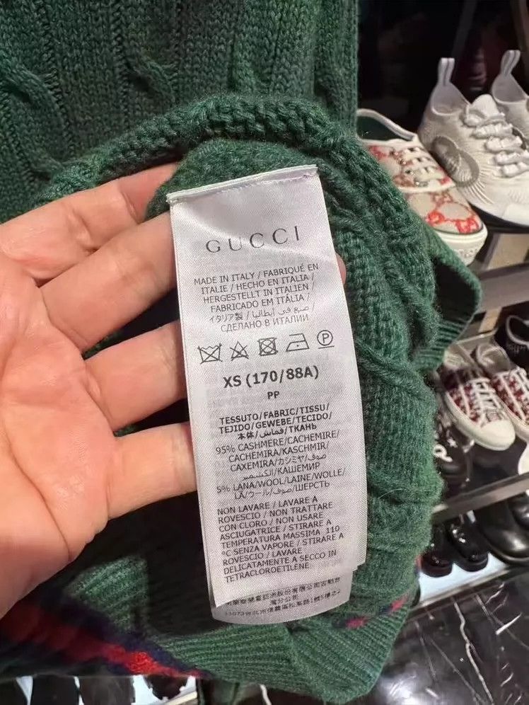 Gucci Gucci Cashmere sweater 2502-Nextarrow Size US XS / EU 42 / 0 - 4 Thumbnail