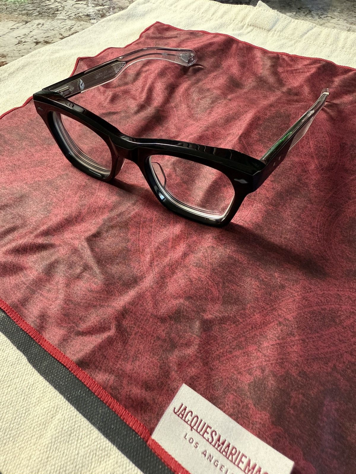 Jacques Marie Mage Jacques Marie Mage Picabia Glasses Size ONE SIZE - 2 Thumbnail