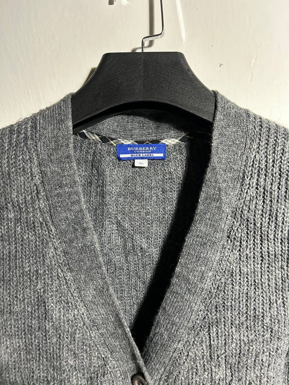 Burberry Burberry London Long-line Cardigan Size ONE SIZE - 3 Thumbnail