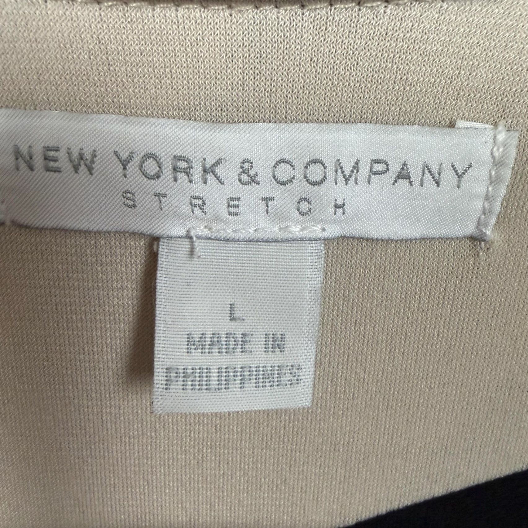 Vintage New York & Company Wrap Dress L Geometric Collared Belted Retro Mod Workwear Size L / US 10 / IT 46 - 4 Thumbnail
