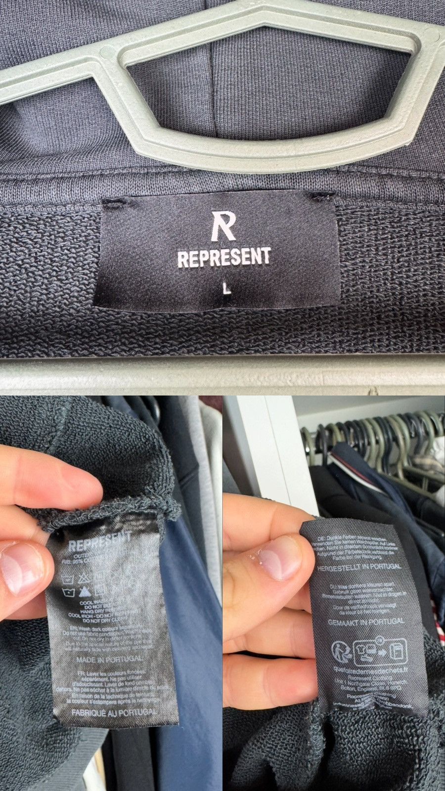 Represent Clo. Represent Higher Trurh Zip-Through Hoodie Size US L / EU 52-54 / 3 - 16 Thumbnail