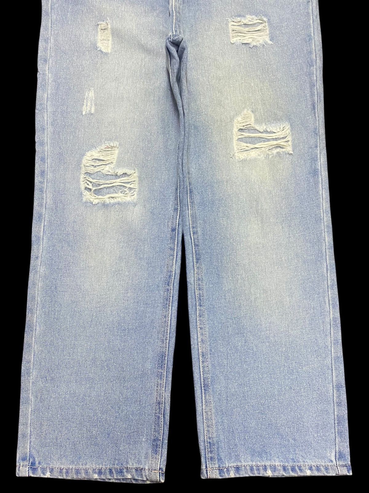 Japanese Brand Vintage Japanese Chipclip Faded Wash Distressed Style Jeans Size US 28 / EU 44 - 5 Thumbnail