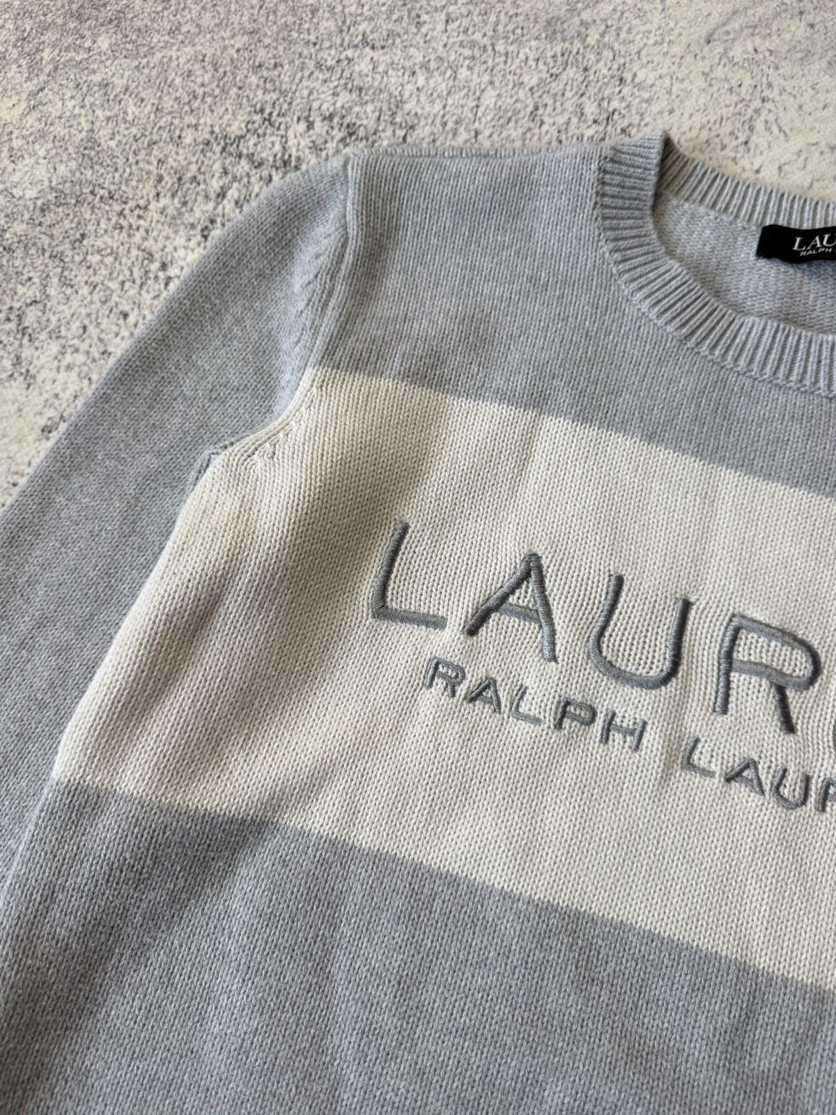 Polo Ralph Lauren Vintage Women’s Polo Ralph Lauren Sweater Big Logo Y2K Size XS / US 0-2 / IT 36-38 - 13 Thumbnail