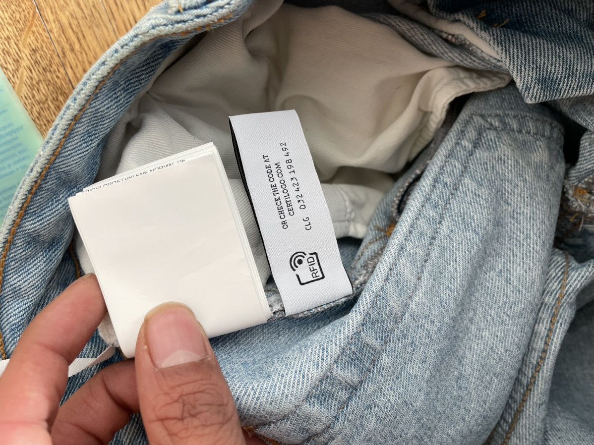 Off-White OFF WHITE Wide Leg Denim Size US 29 - 10 Thumbnail