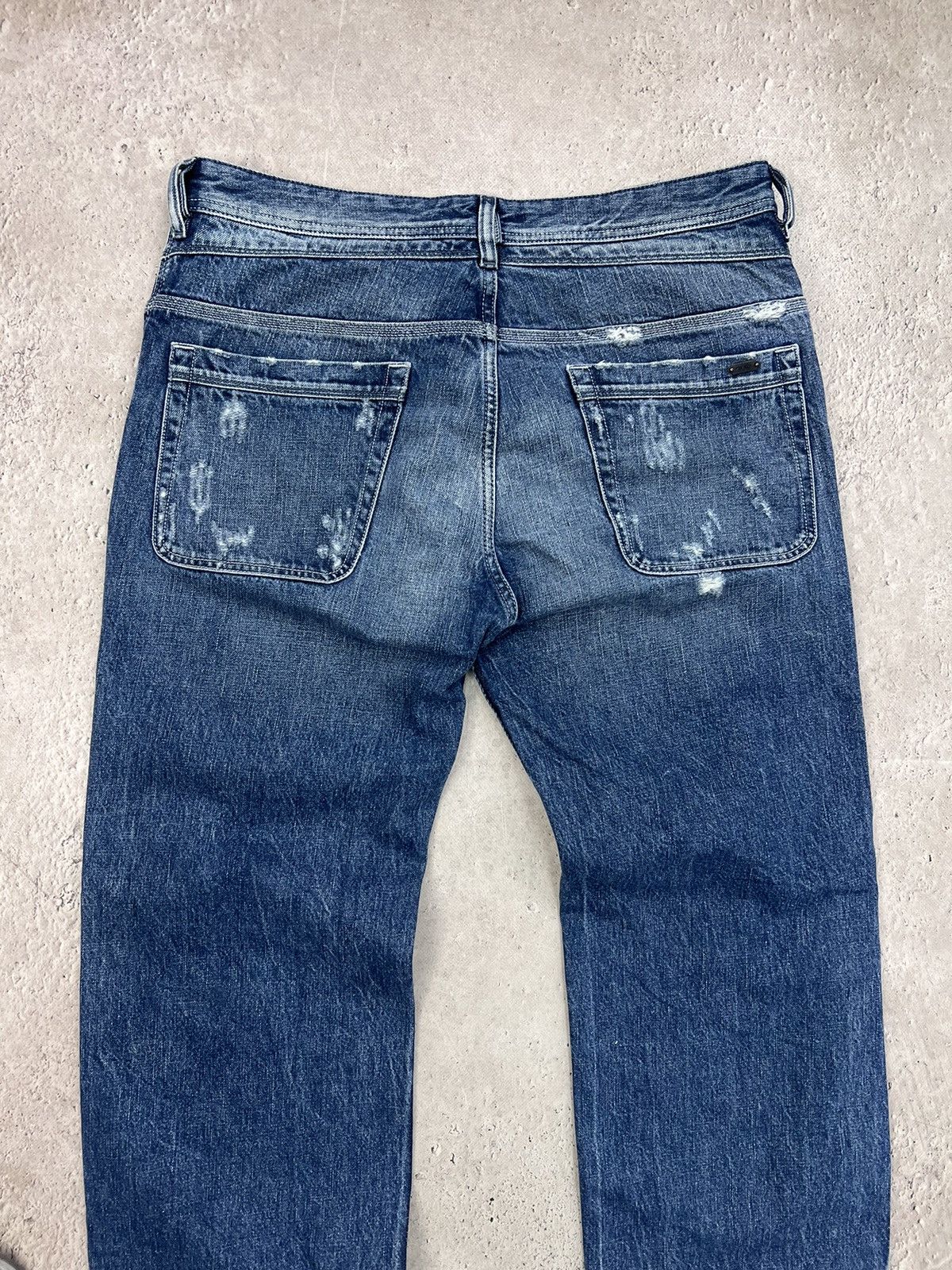 Diesel × If Six Was Nine Vintage Diesel Dirty New Age Distressed Denim Size US 33 - 16 Thumbnail