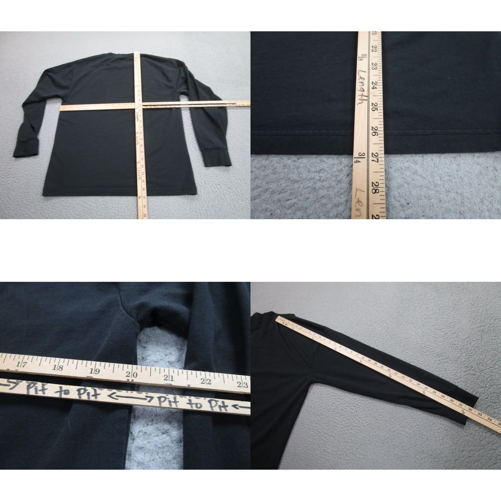 Levi's Levis Shirt Mens XS Black Long Sleeve Oversized fits like Large baggy Shirt Mens XS Black Long Sleeve Oversized Size US XS / EU 42 / 0 - 8 Thumbnail