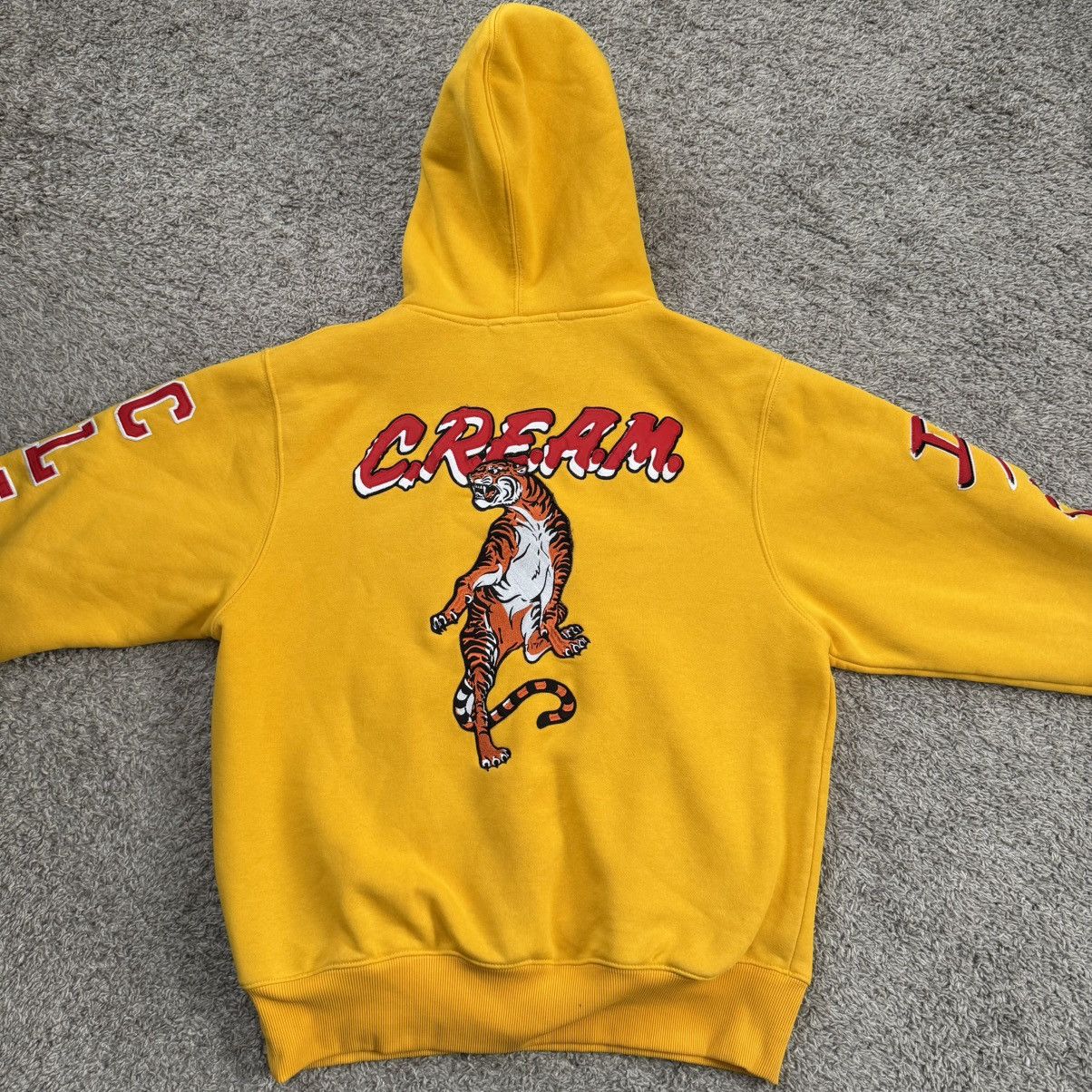 Wu-Tang Clan 🔴Wu-Tang Hoodie Size Medium Tiger WuTang Clan Yellow Sweater Size US M / EU 48-50 / 2 - 6 Thumbnail