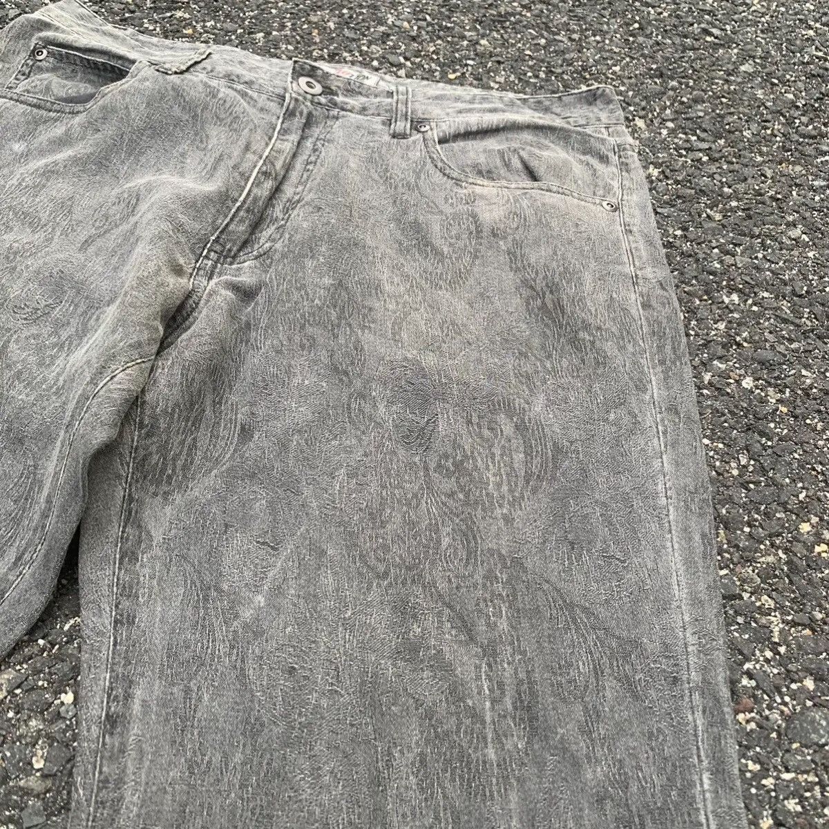 Japanese Brand Evolution Japan Hiden Monogram Flora Trousers Pants W32 L33 Size US 32 / EU 48 - 2 Thumbnail