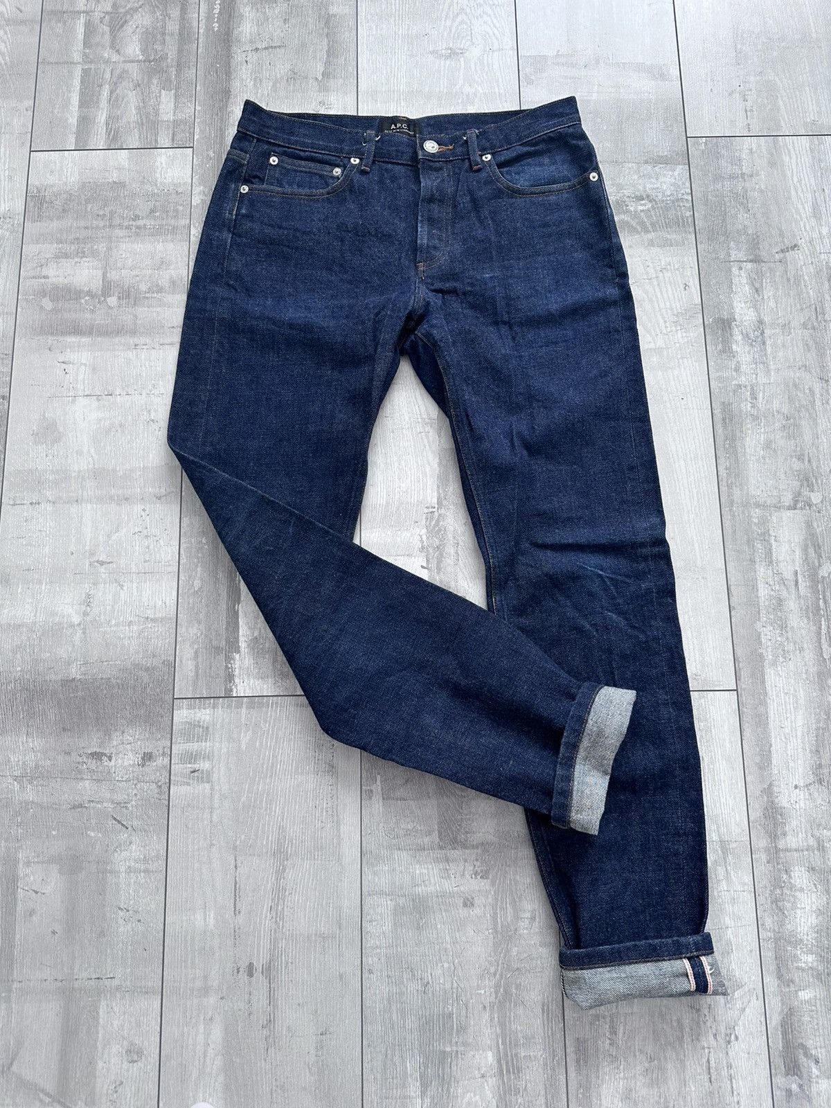 A.P.C. × Japanese Brand A.P.C. Selvedge Denim Jeans Men’s 31 Size US 31 - 1 Thumbnail