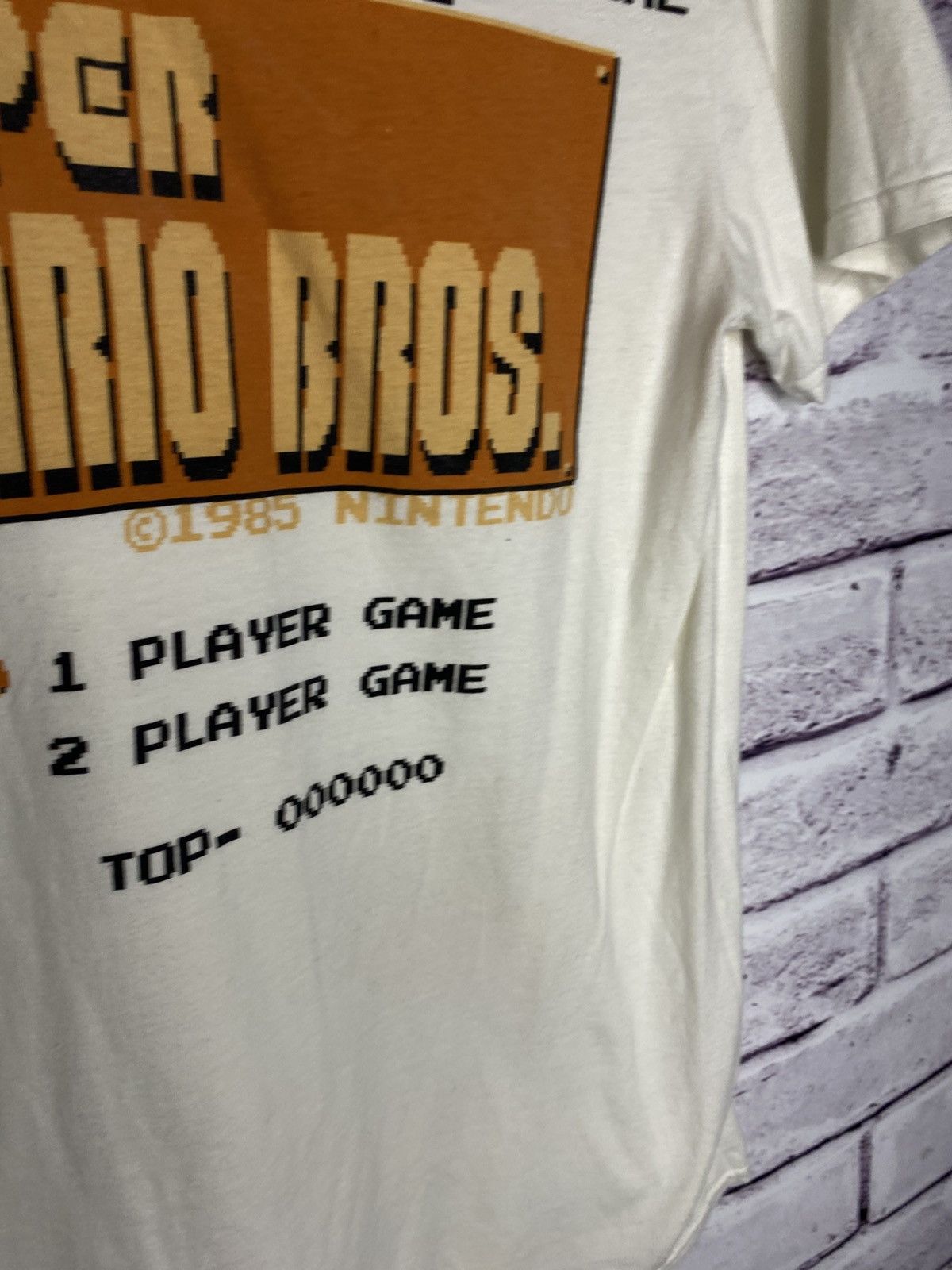 Nintendo Mens Uniqlo x Nintendo x mario T-shirt big logo size S Size US S / EU 44-46 / 1 - 14 Thumbnail