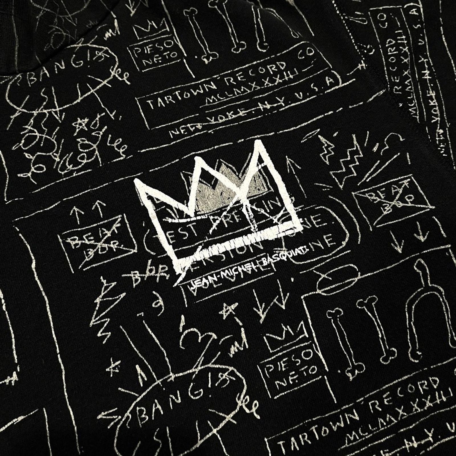 Other Jean-Michel Basquiat All Over Print Black Graphic Hoodie Size US S / EU 44-46 / 1 - 4 Thumbnail