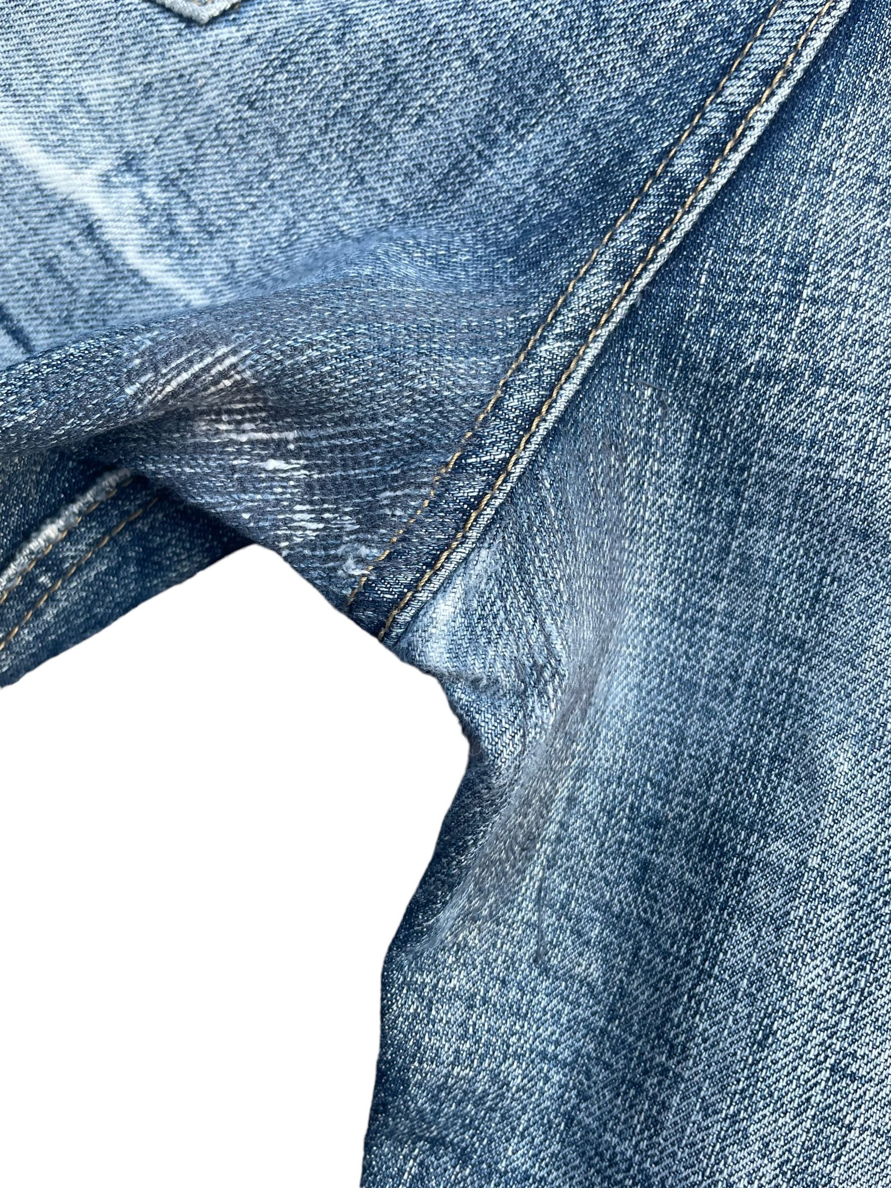 In The Attic In The Attic Custom Distresed Denim Size US 35 - 4 Thumbnail