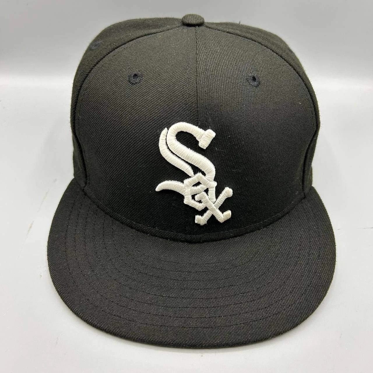 New Era Chicago White Sox Hat Men Black MLB Snap Back Cap Size ONE SIZE - 1 Thumbnail