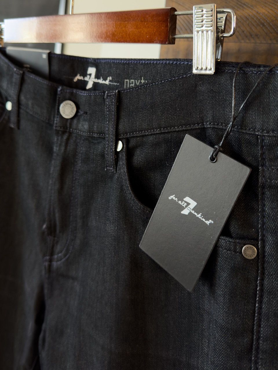 7 For All Mankind 7 for all Mankind Airweft Paxtyn Skinny - Size 32 Size US 32 / EU 48 - 5 Thumbnail