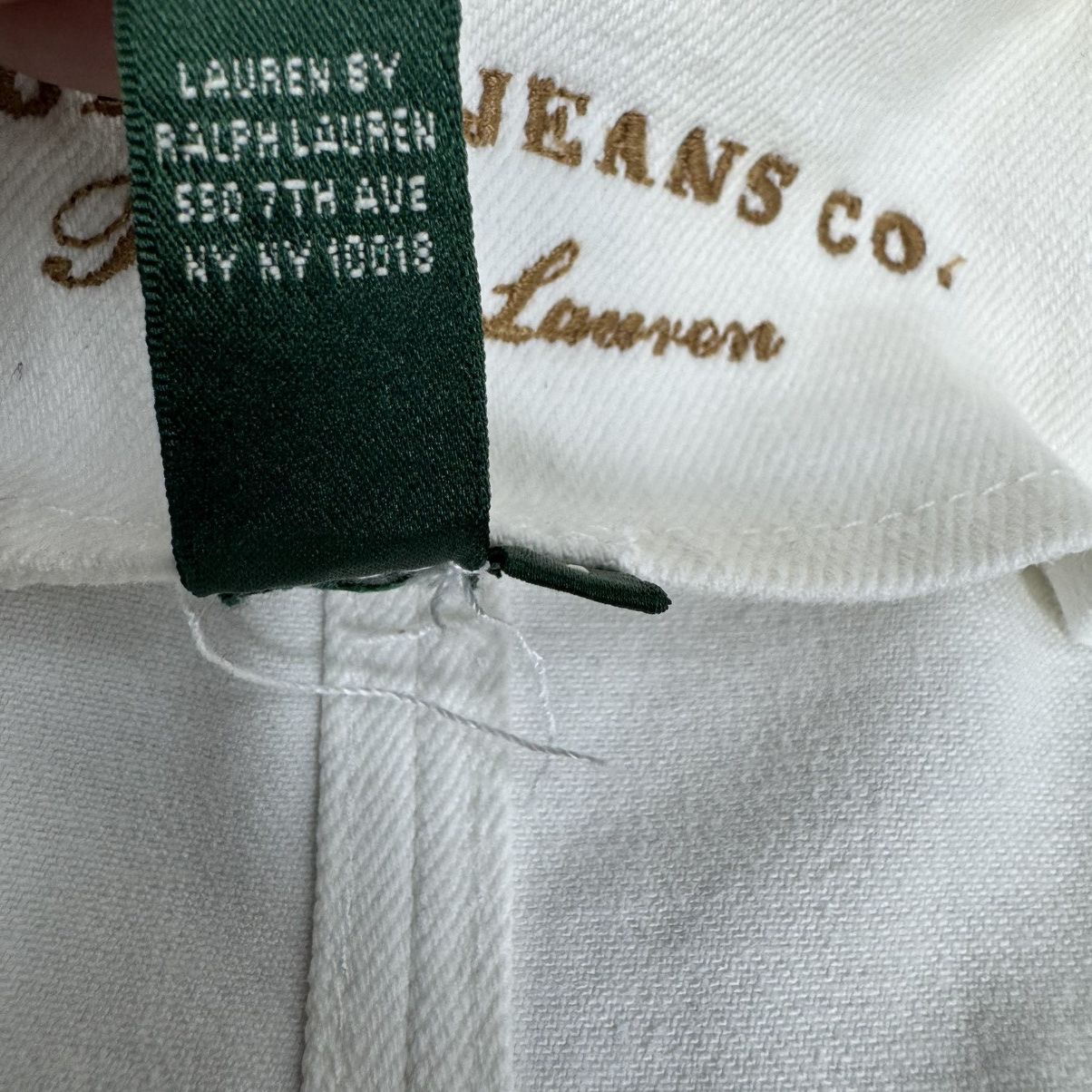 Ralph Lauren ☀️RALPH LAUREN DENIM MILITARY JACKET Size L / US 10 / IT 46 - 11 Thumbnail