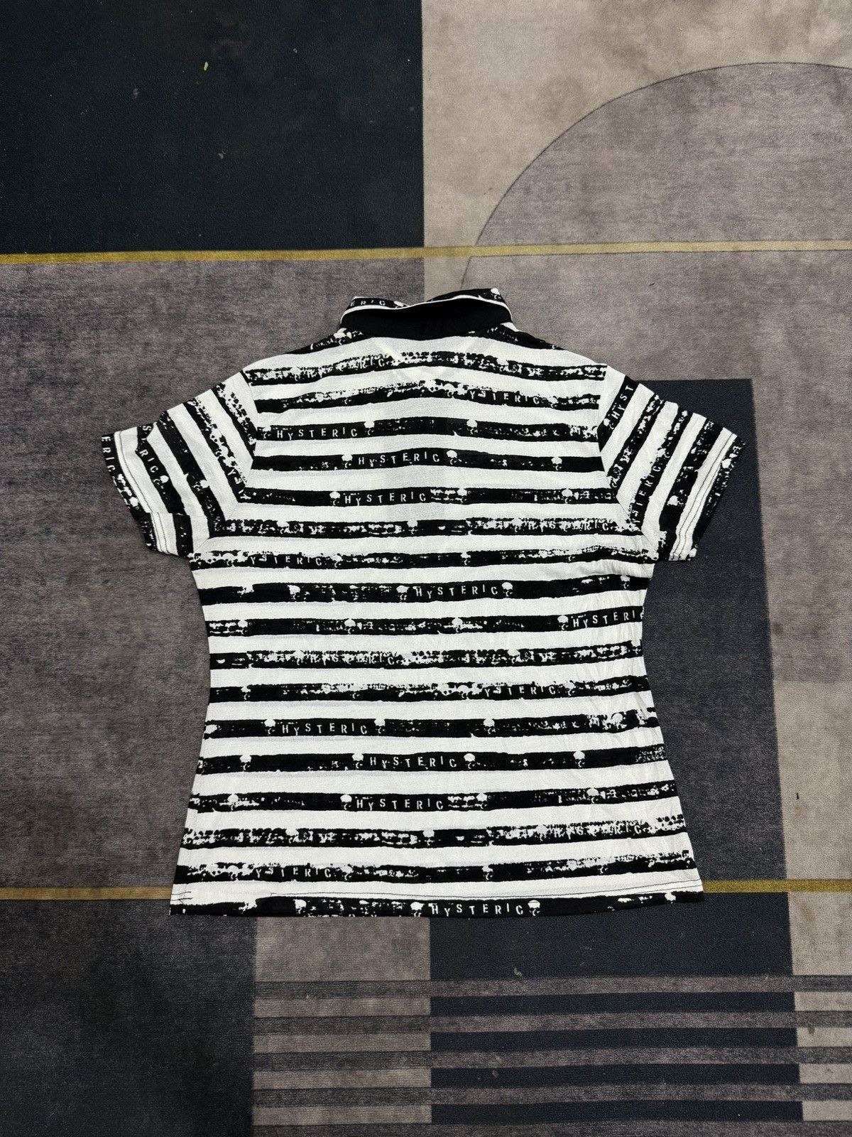 Hysteric Glamour HYSTERIC STRIP SKUL PRINT TSHIRT Size M / US 6-8 / IT 42-44 - 3 Thumbnail