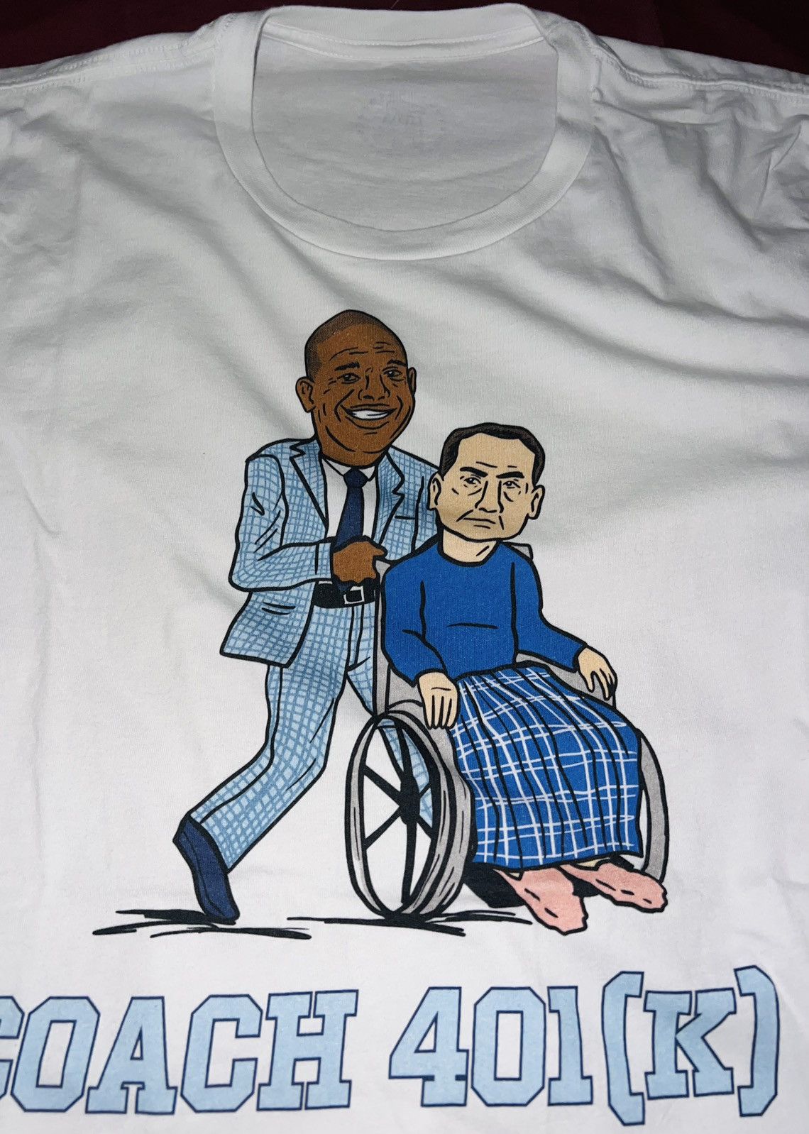 NCAA UNC BASKETBALL 🏀 COACH 401(K) Size US M / EU 48-50 / 2 - 5 Thumbnail