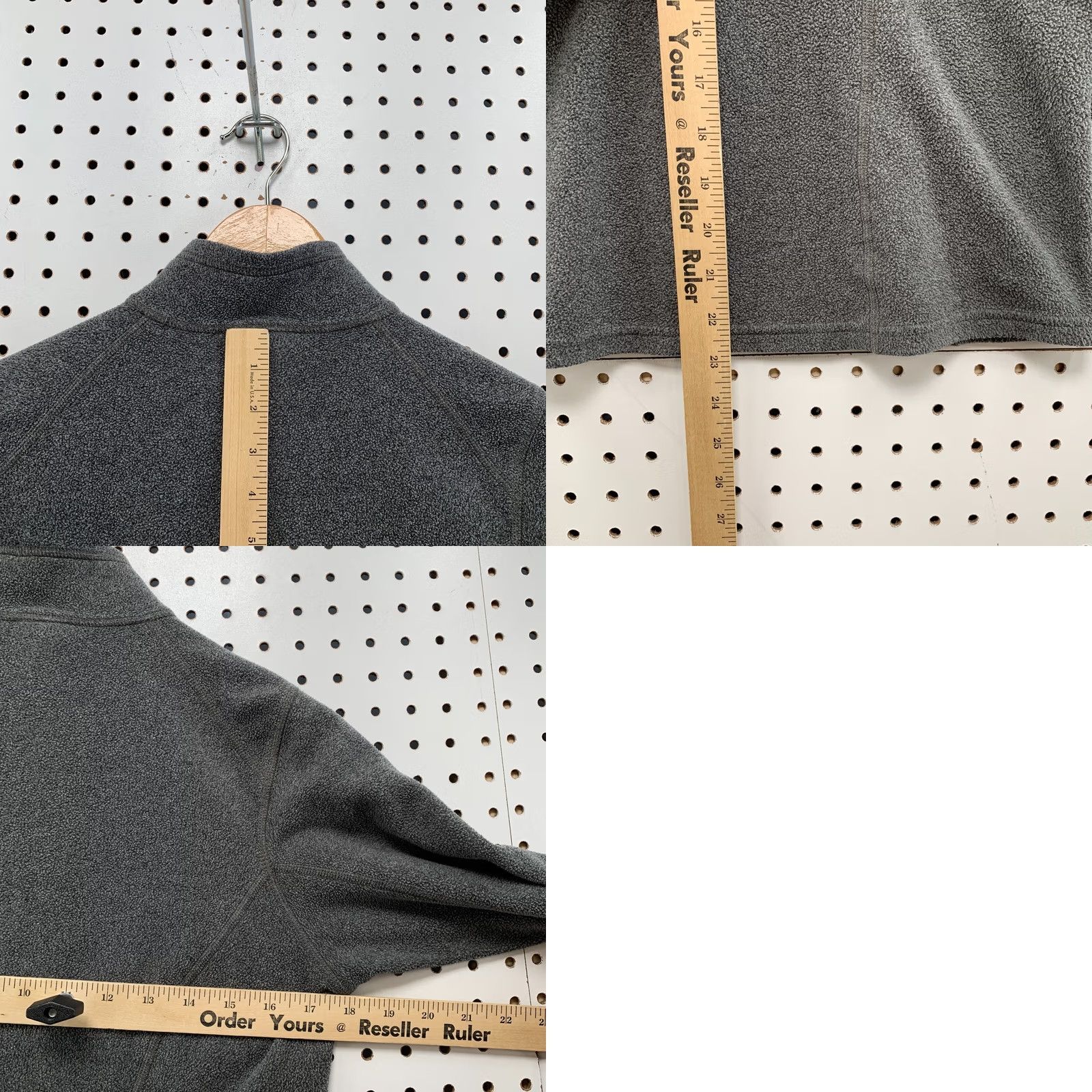 The North Face The North Face Sweater Womens S Gray Zip Pullover White Logo Women Fits 18x23 Size S / US 4 / IT 40 - 9 Thumbnail