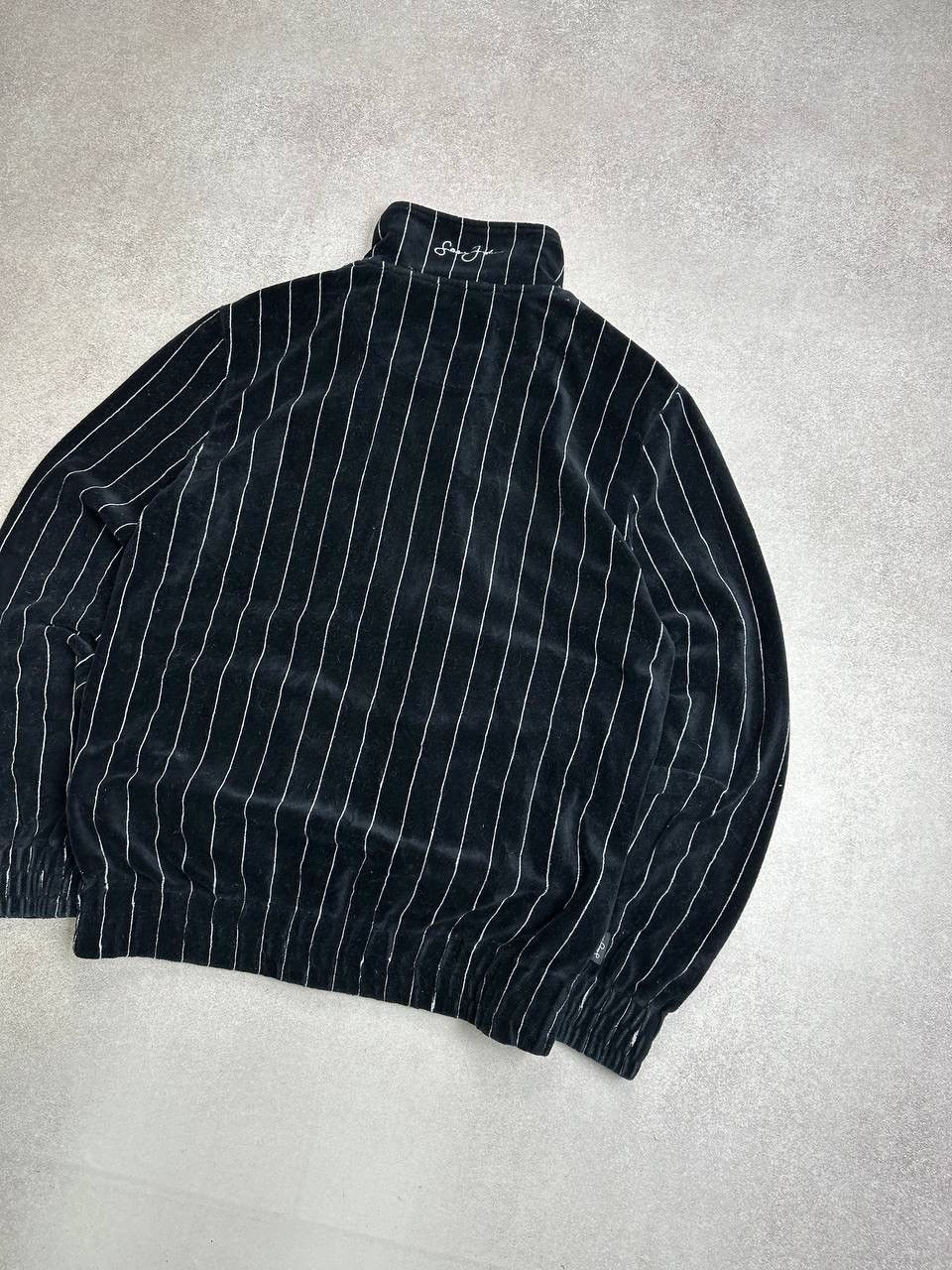 Sean John Vintage Sean John Velour Black Zip Jacket L Size US L / EU 52-54 / 3 - 5 Thumbnail