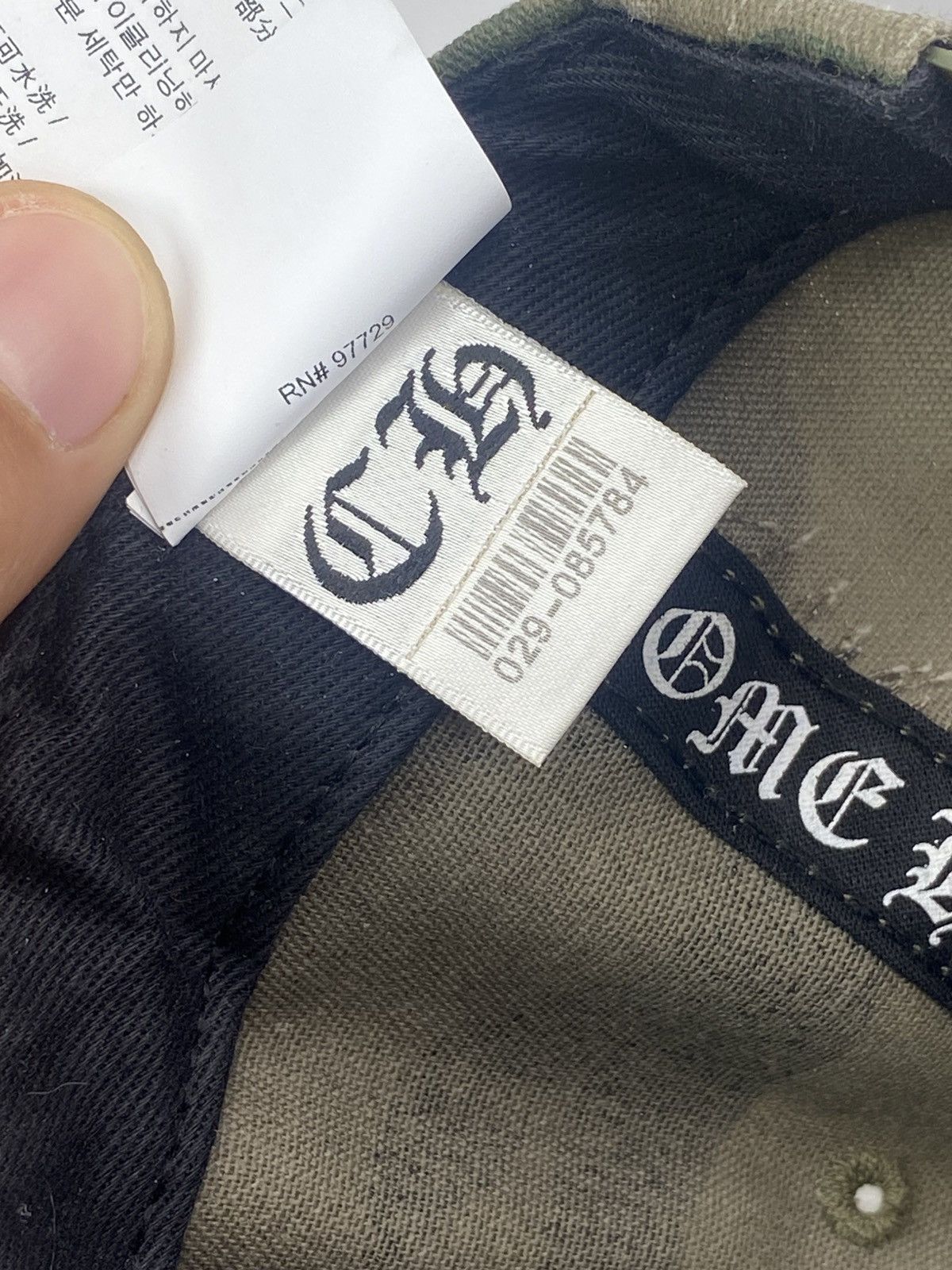 Chrome Hearts Sex Records Camo Bucket Hat