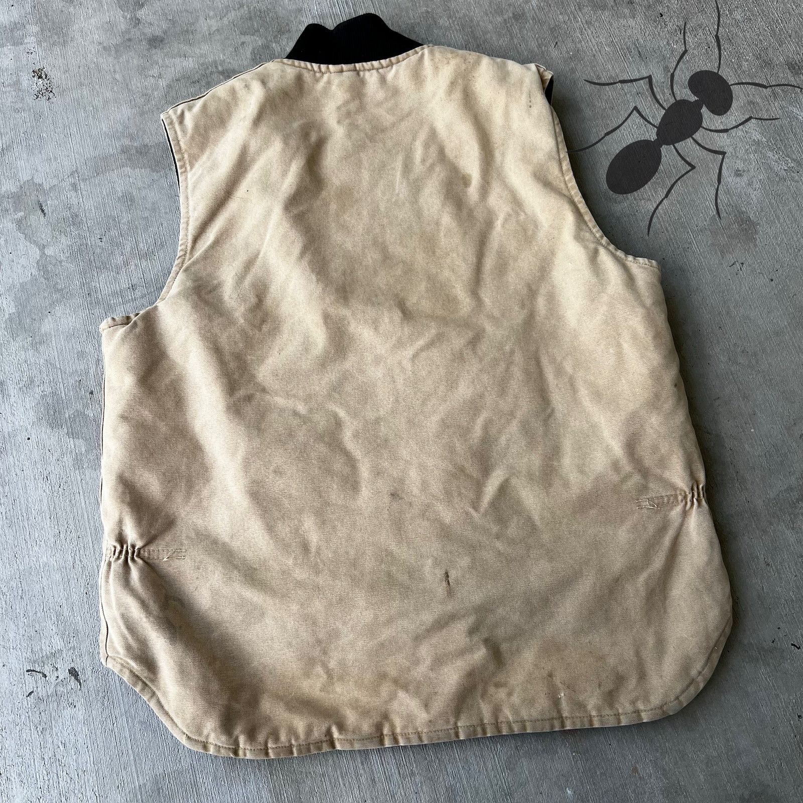 Carhartt × Vintage Carhartt V02 WET brown work wear vest Size US L / EU 52-54 / 3 - 4 Thumbnail