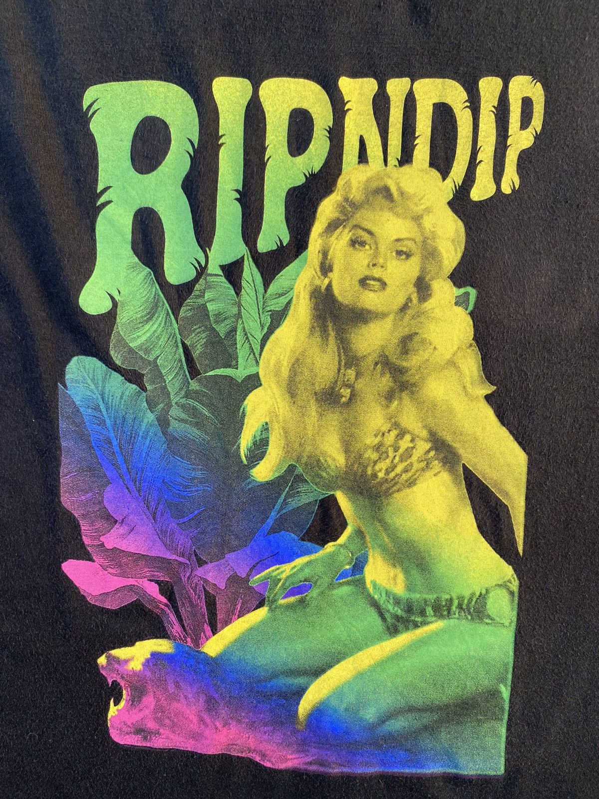Vintage Sick🔥Vintage Ripndip Skateboard Tees Size US L / EU 52-54 / 3 - 3 Thumbnail
