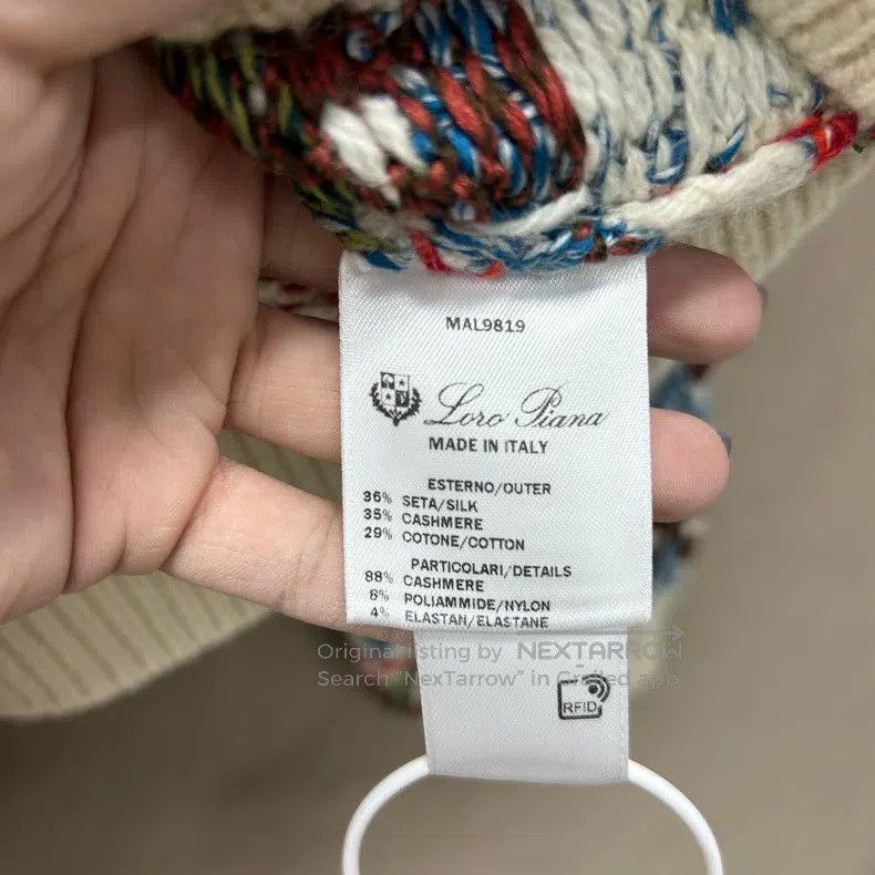 Loro Piana Loro Piana Christmas Themed Colorful Fair Isle Sweater Size M / US 6-8 / IT 42-44 - 4 Thumbnail