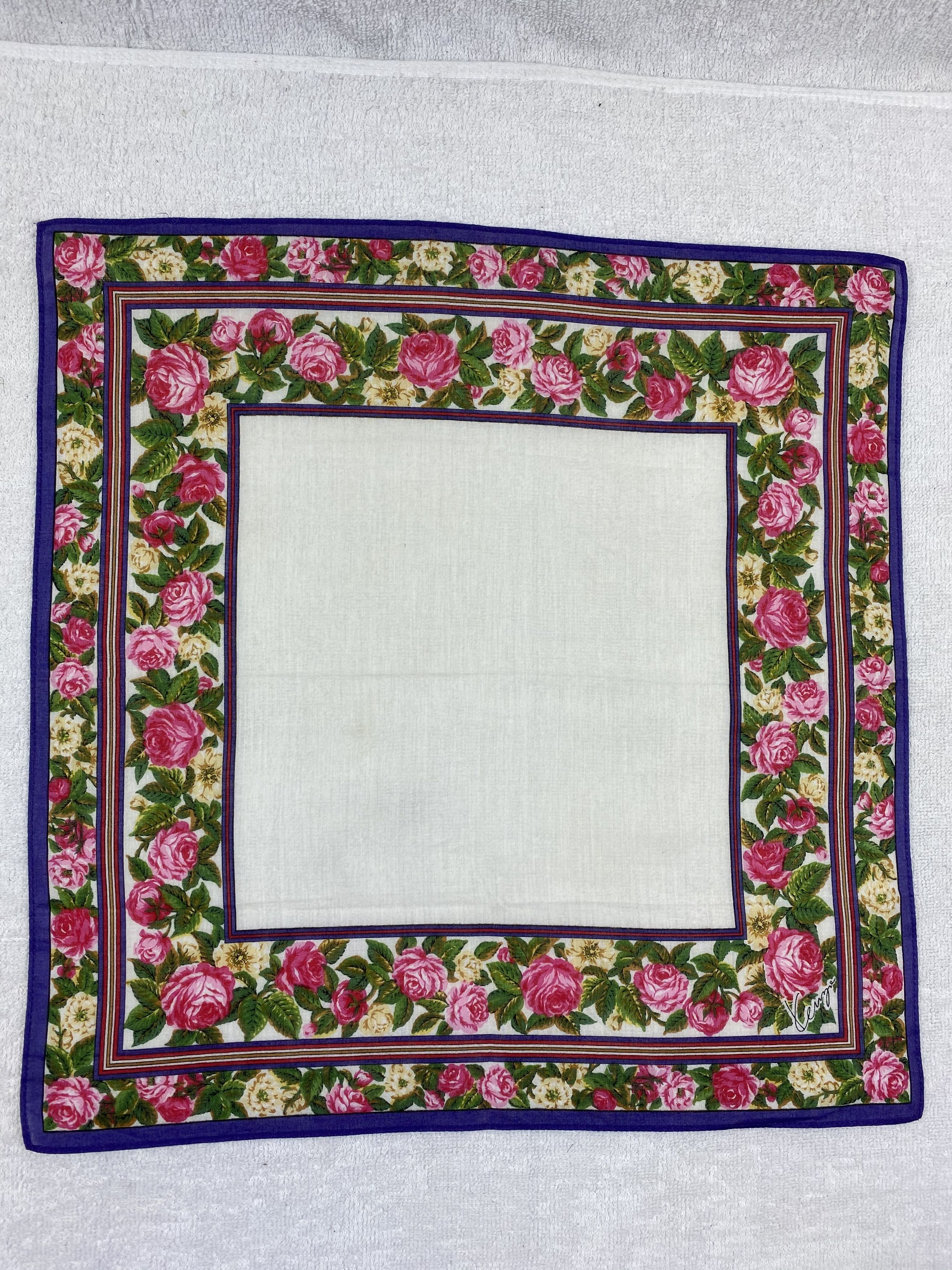 Kenzo × Vintage Kenzo Bandana / Handkerchief / Neckerchief Size ONE SIZE - 3 Thumbnail
